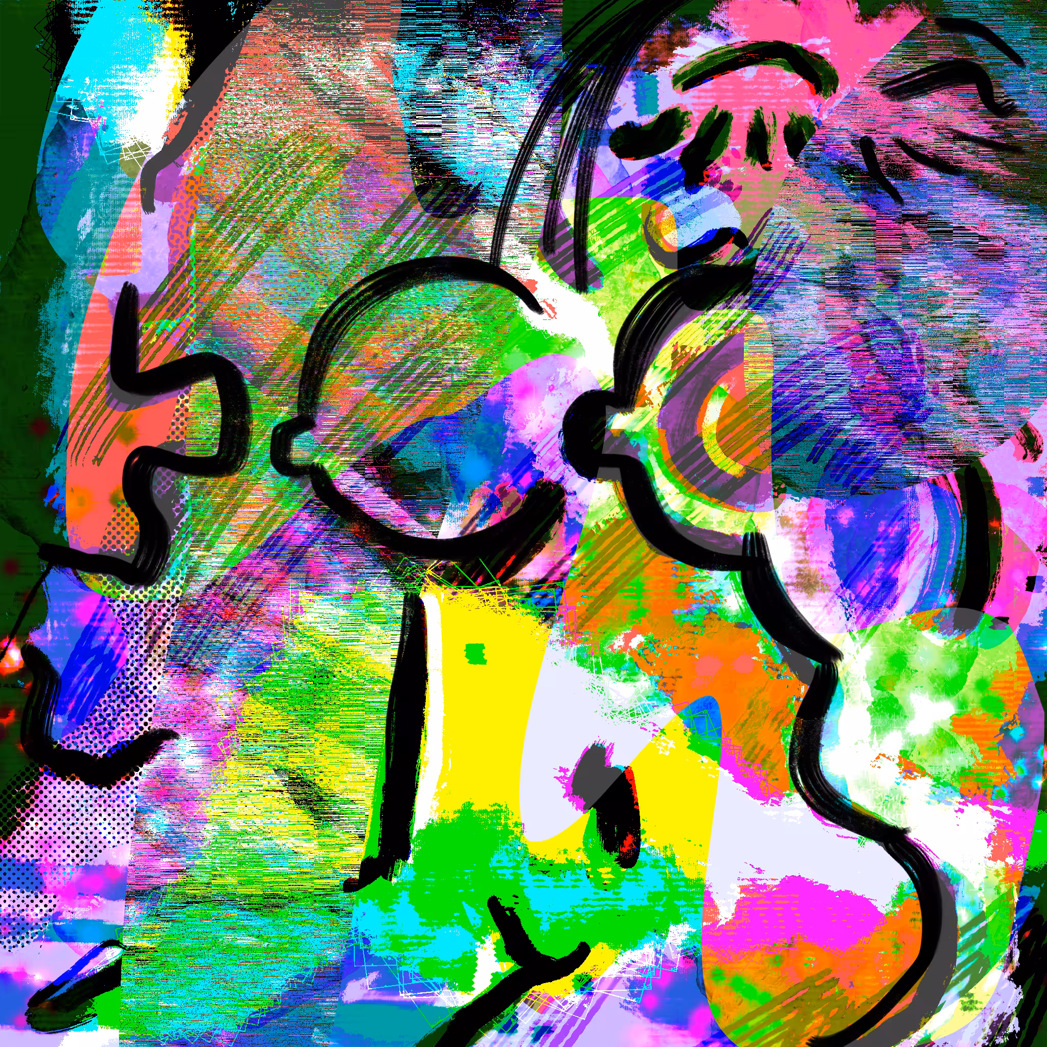 Empress Trash: Dopamine II {Deconstructed Lisa Frank}