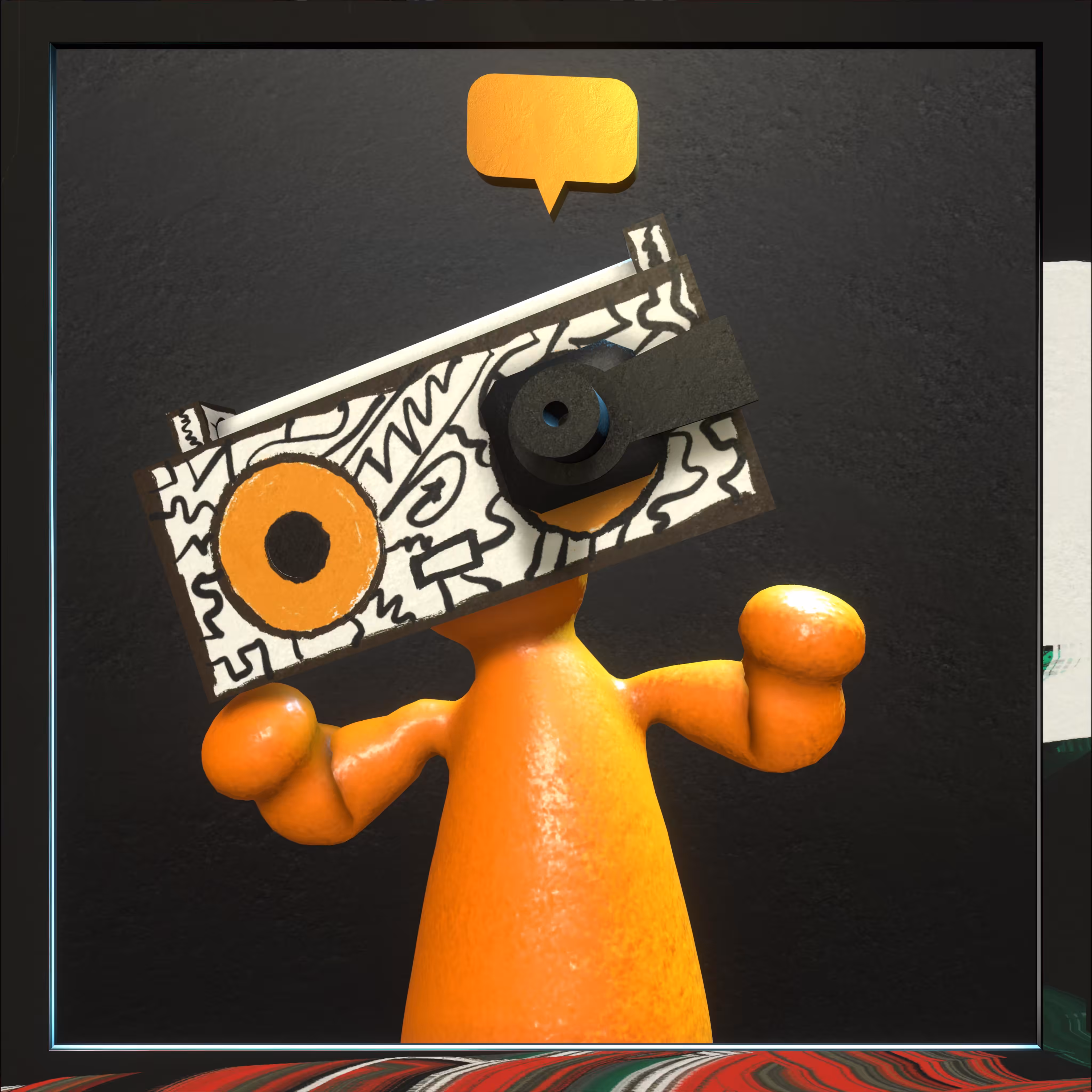 Boomboxhead #115
