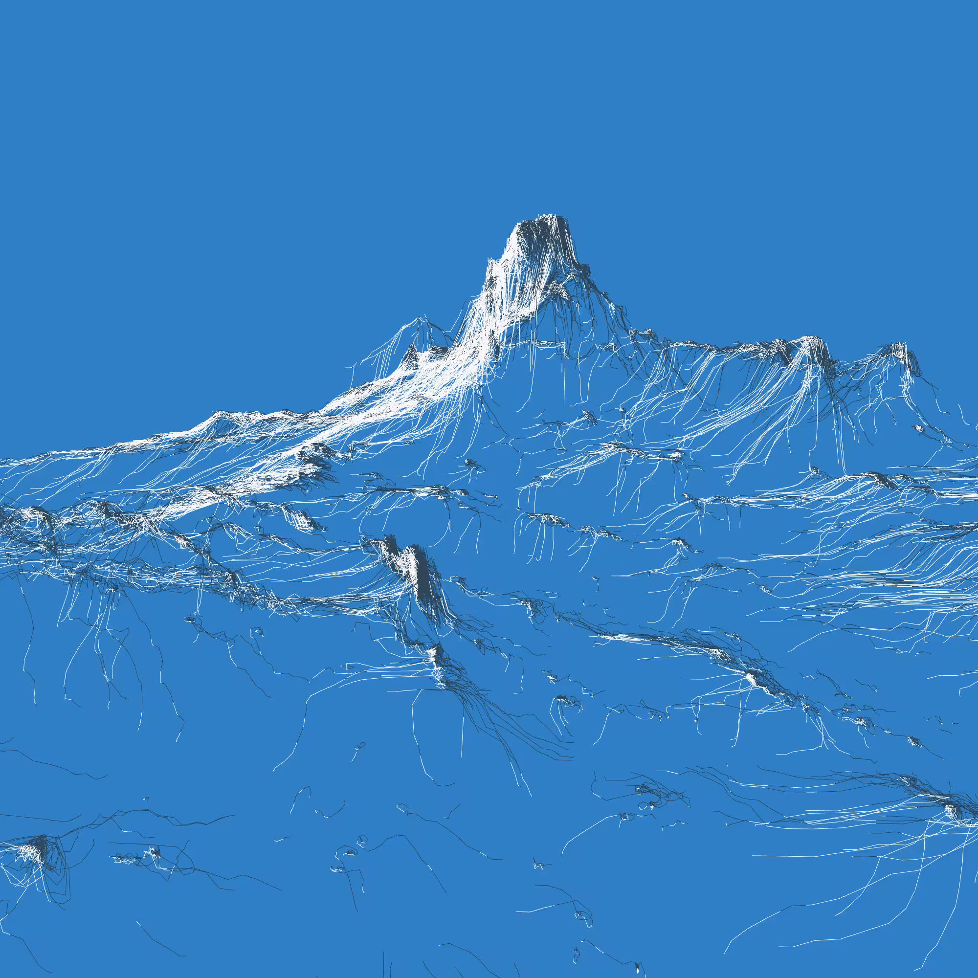 Ridge Scribbles #28