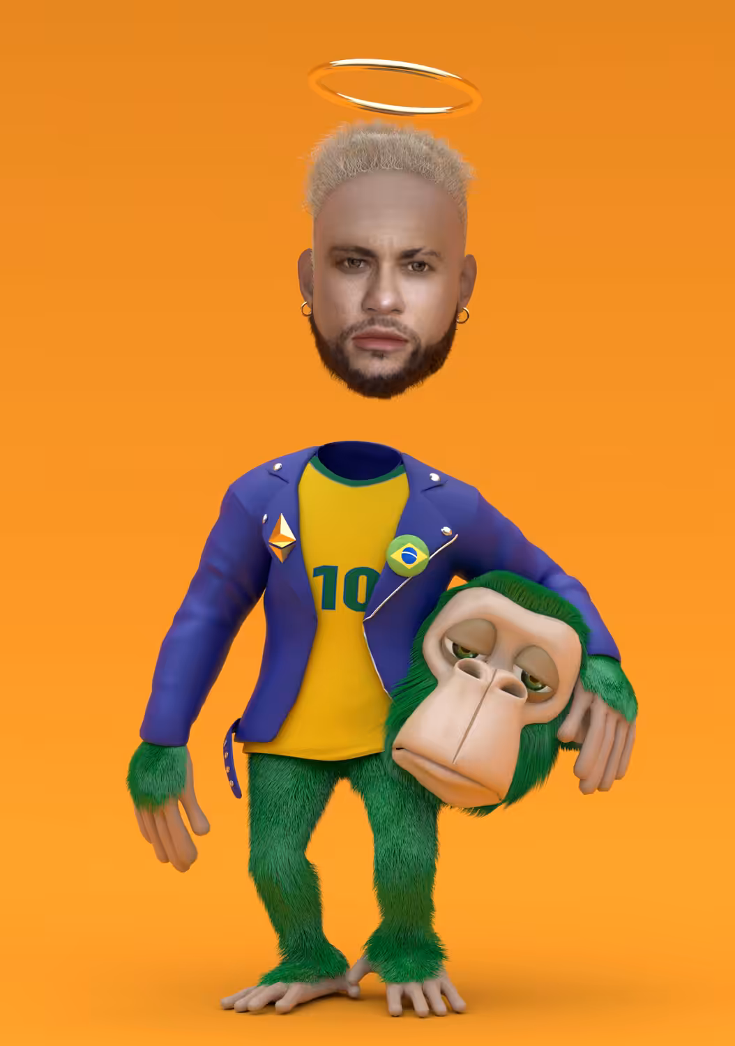 3D Full: APE AND NEYMAR JR # 4