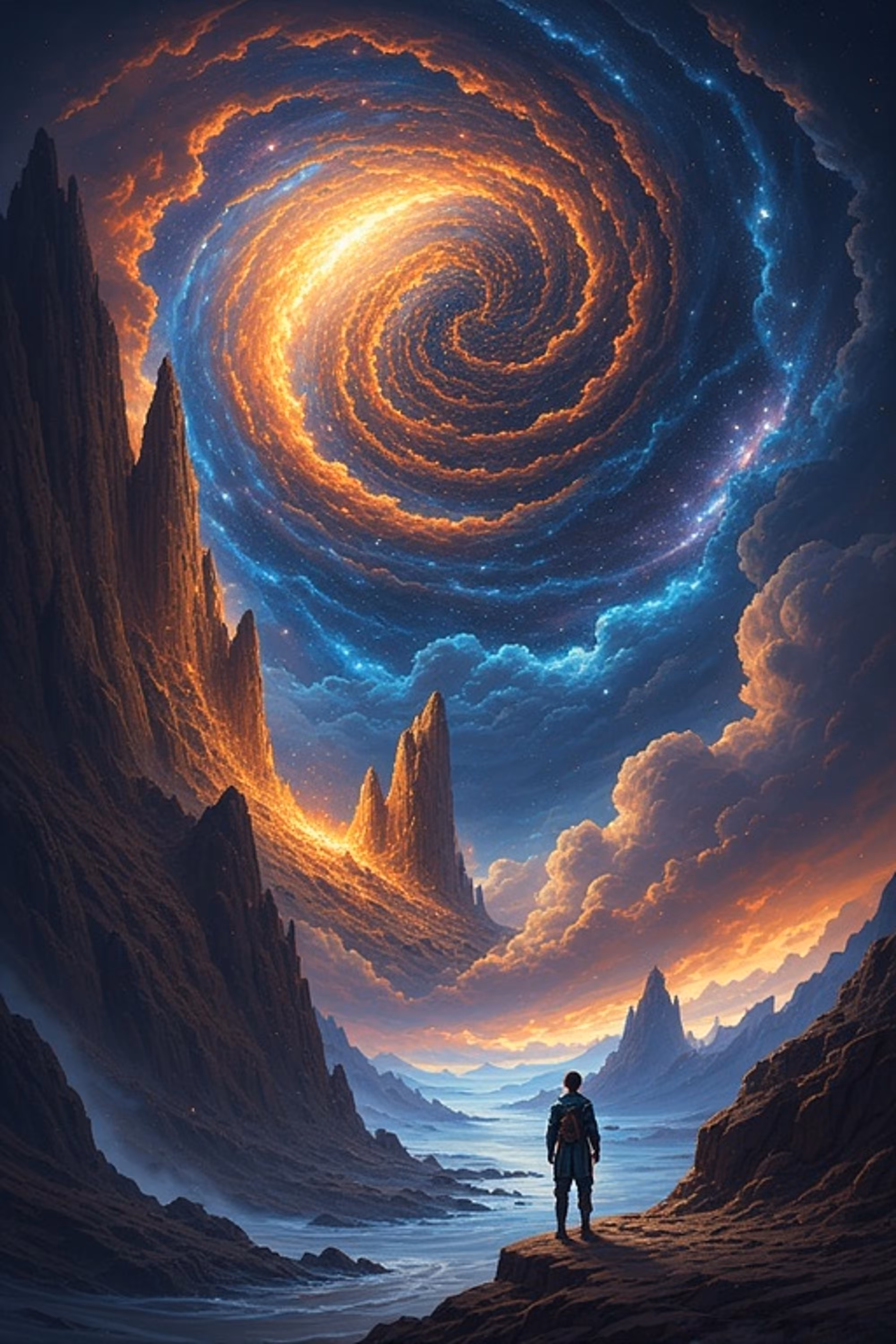 The Spiral of Forgotten Suns