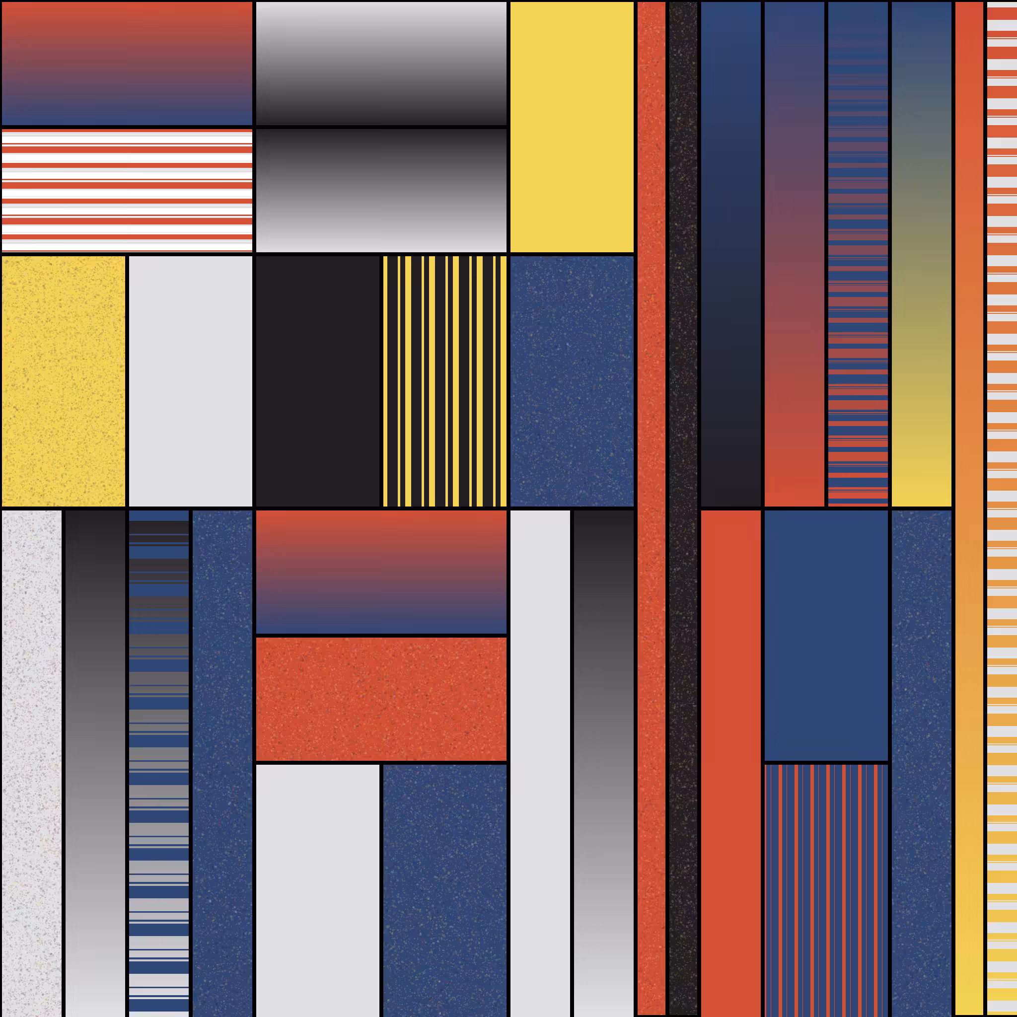 Agricultural Landscapes - Mondrian Edition #21