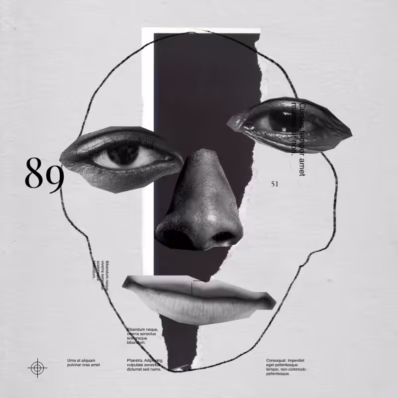 Collage faces #53