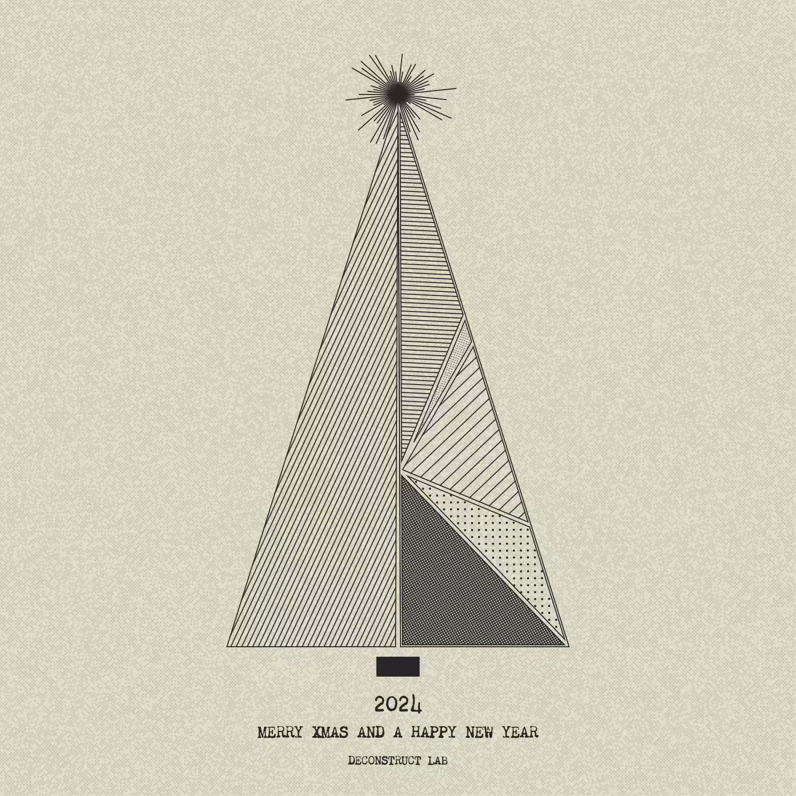 Have Yourself a Merry Little Geometric Tree #181