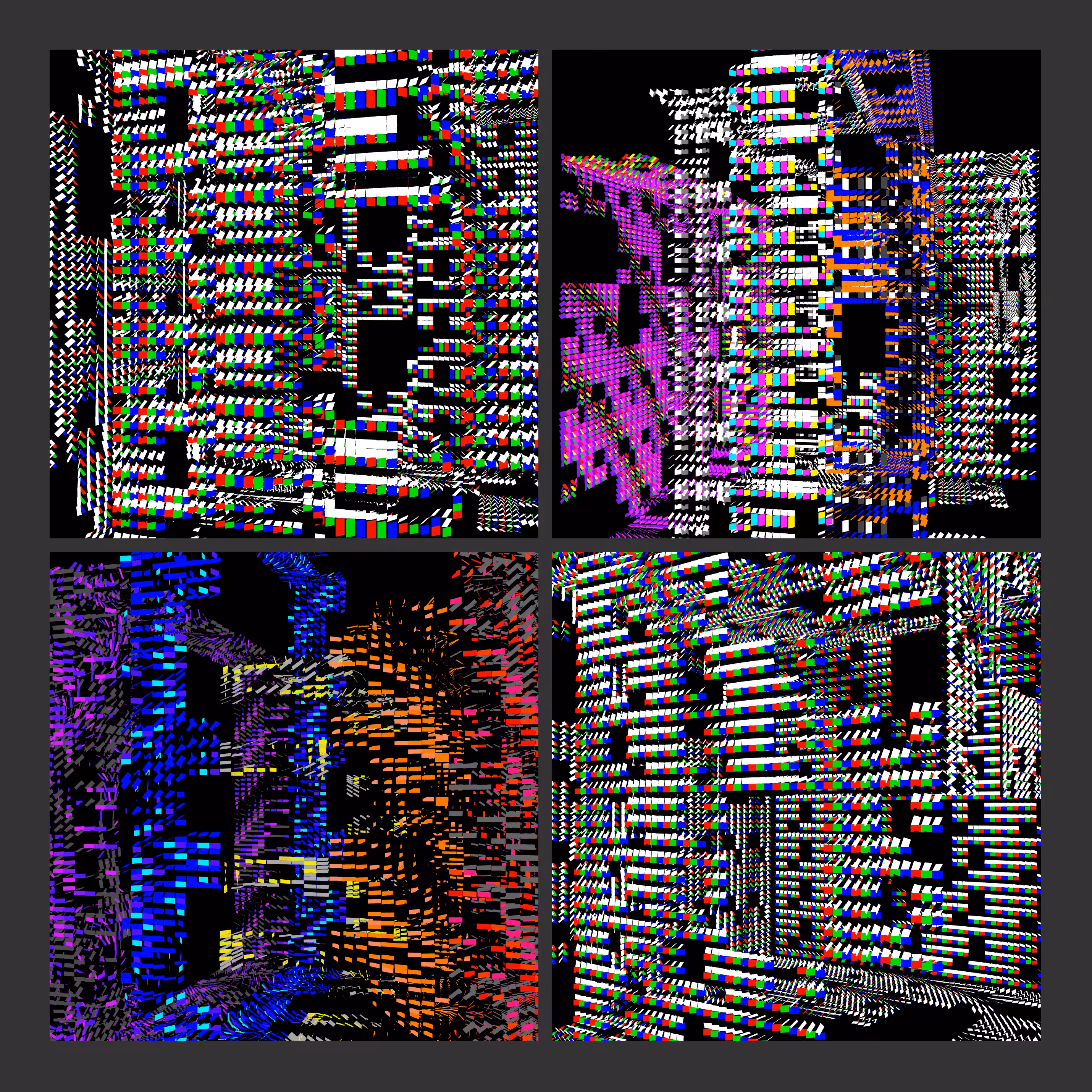Rodeo posts: Holographic Machine EMPTY CCx4