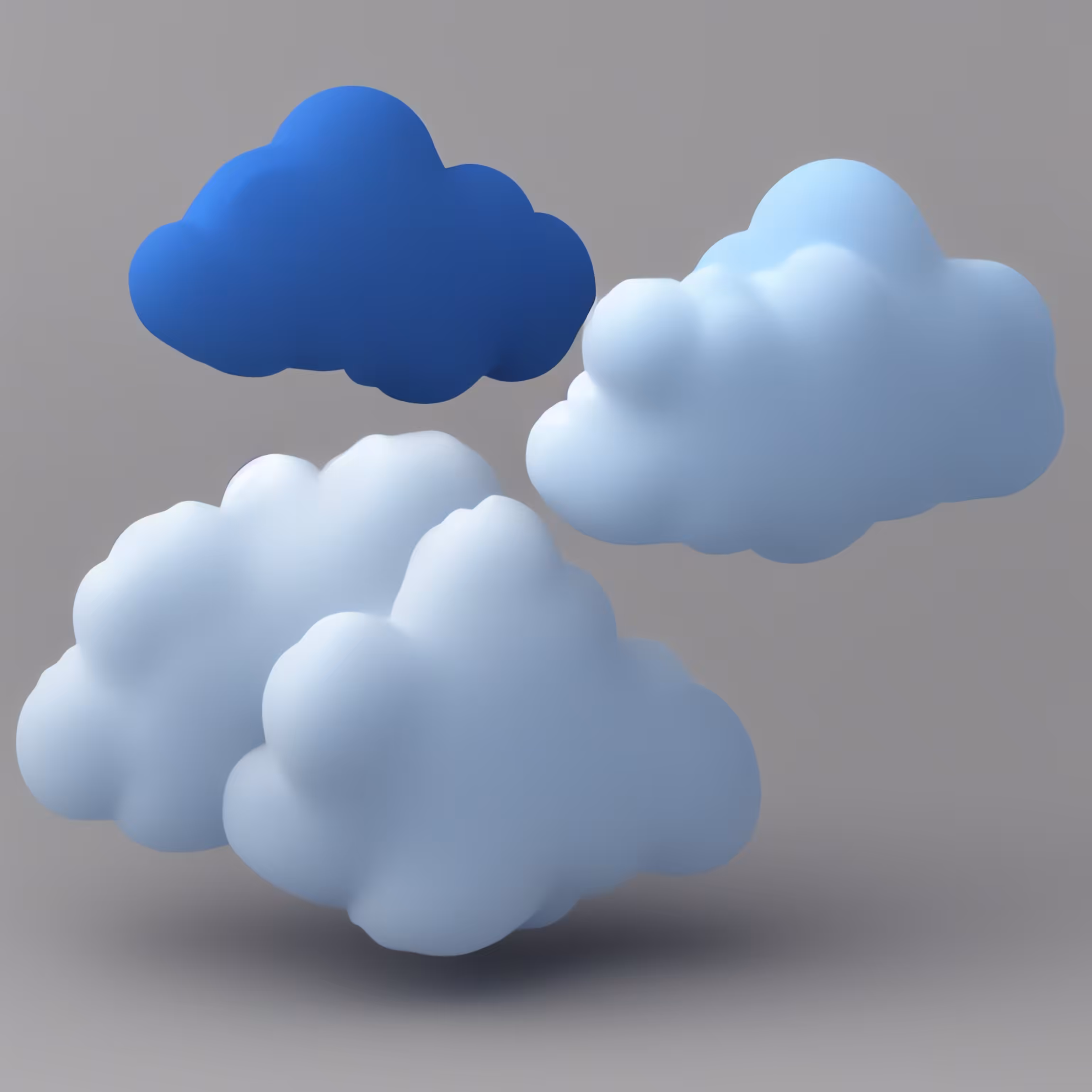 rainy ☁︎ clouds ☁︎ || royal blue #1
