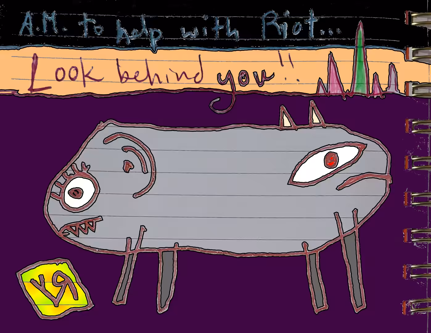 "Look Behind You" by RFY (HF)