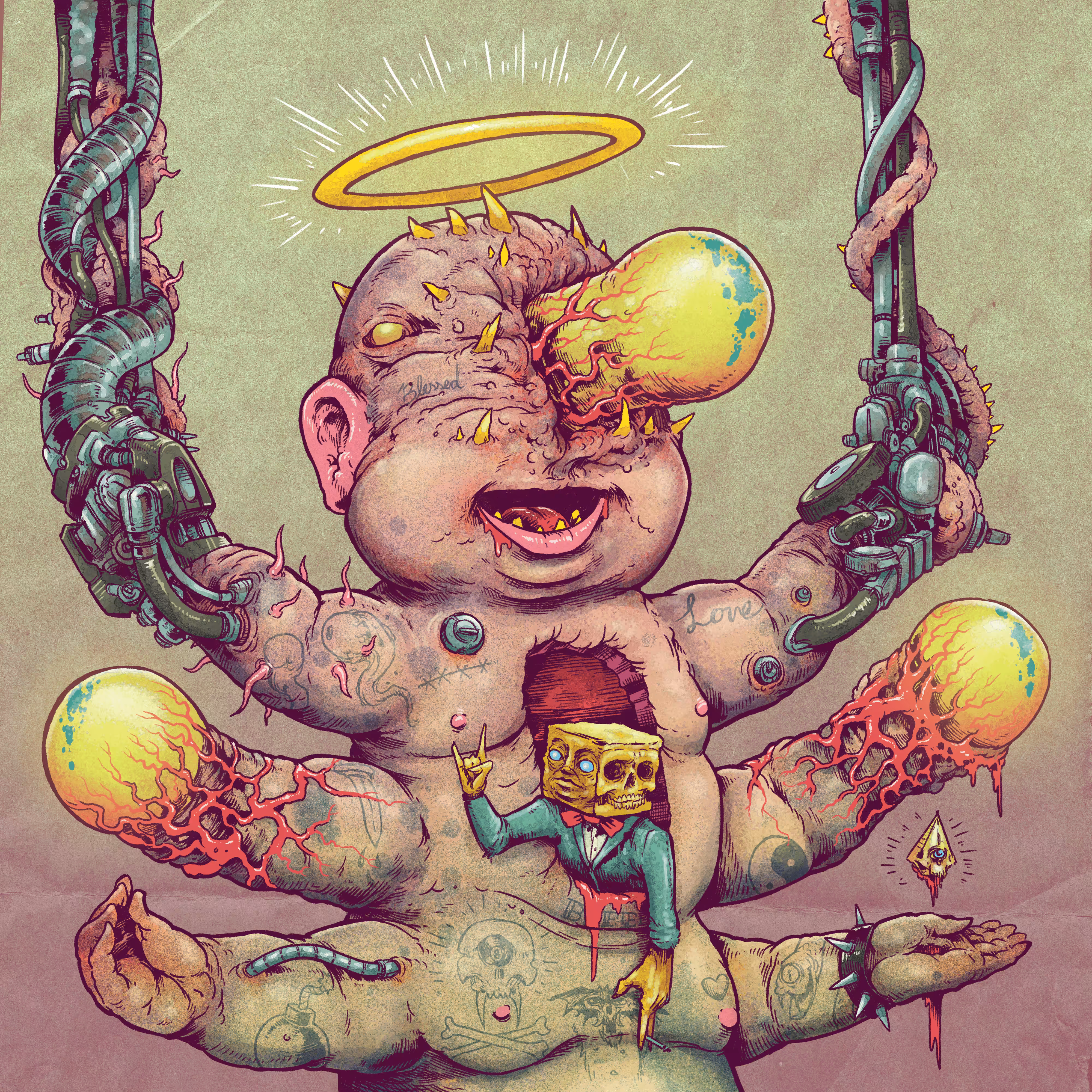 Hell-Born Mutant Toddlerpillar Derivative