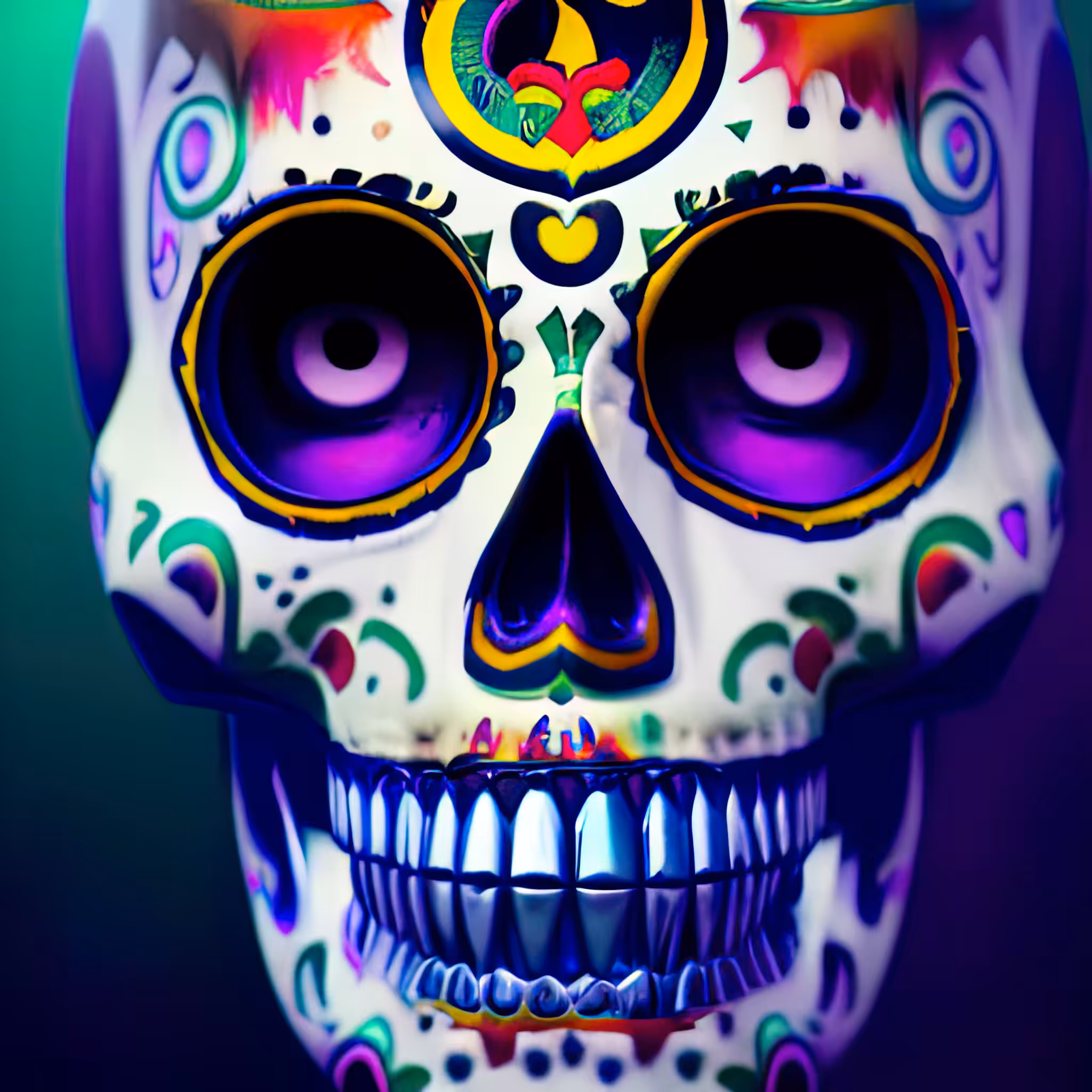 Head Case - A Color Study: Head Case #376