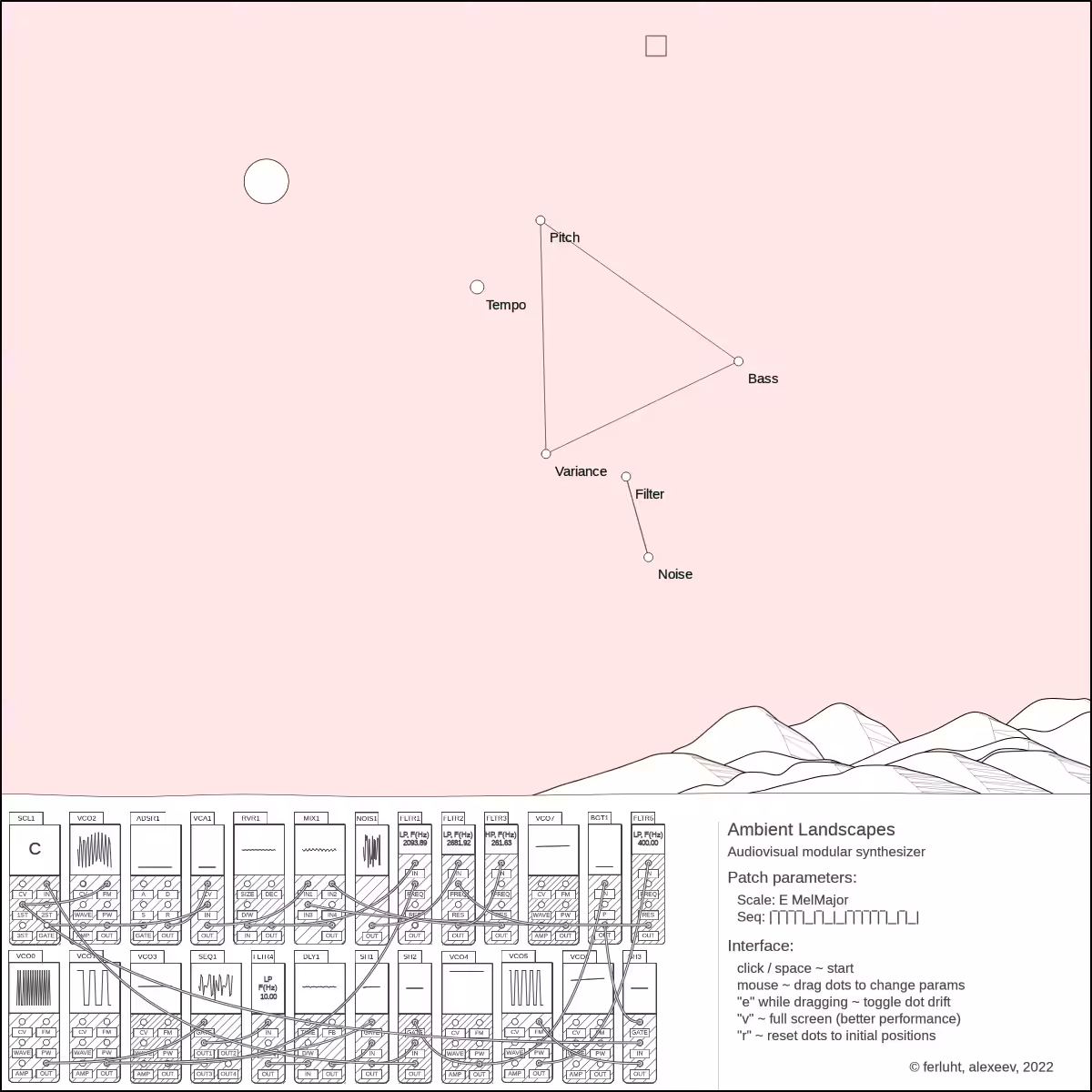 Ambient Landscapes synthesizer #60
