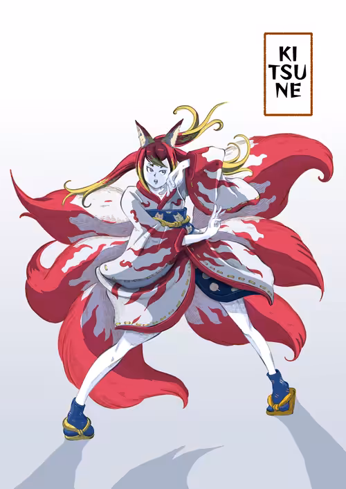 KITSUNE THE DEMON FOX