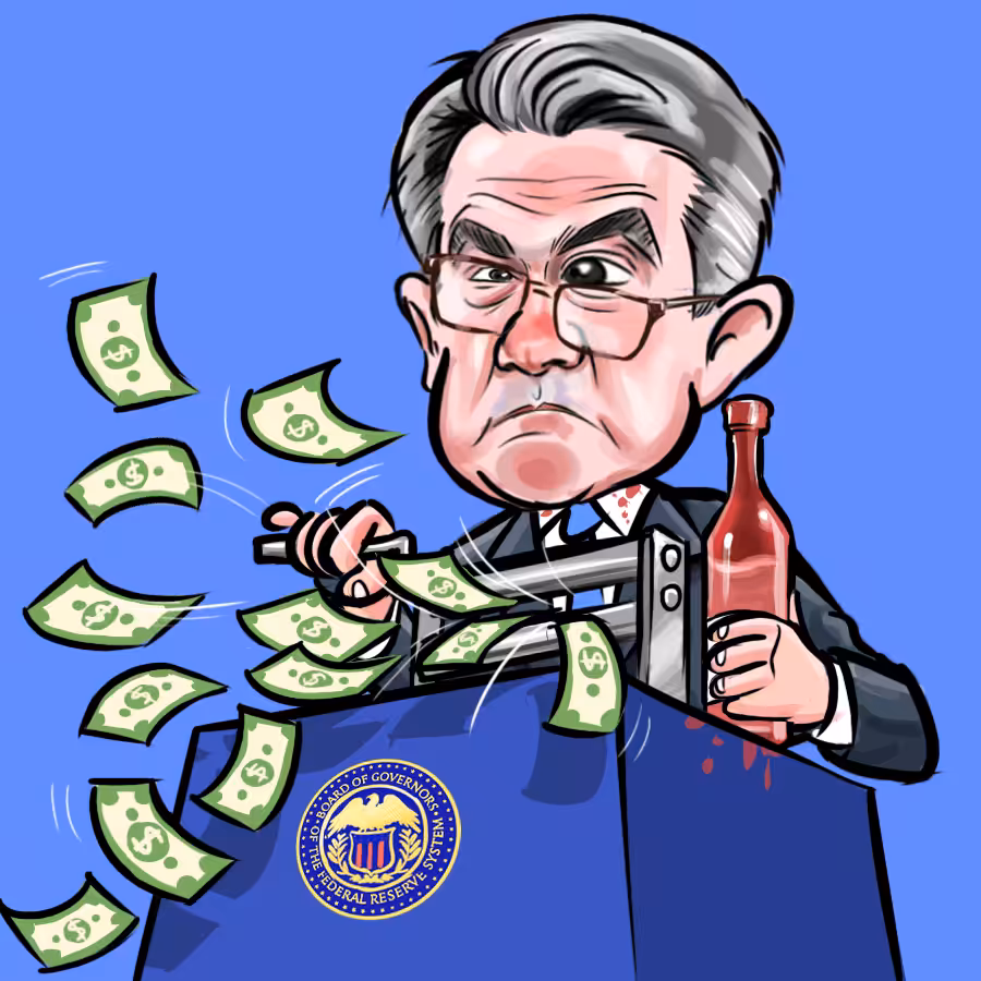 CryptoDrunk #24: Jerome Powell - Money printer go BRRR