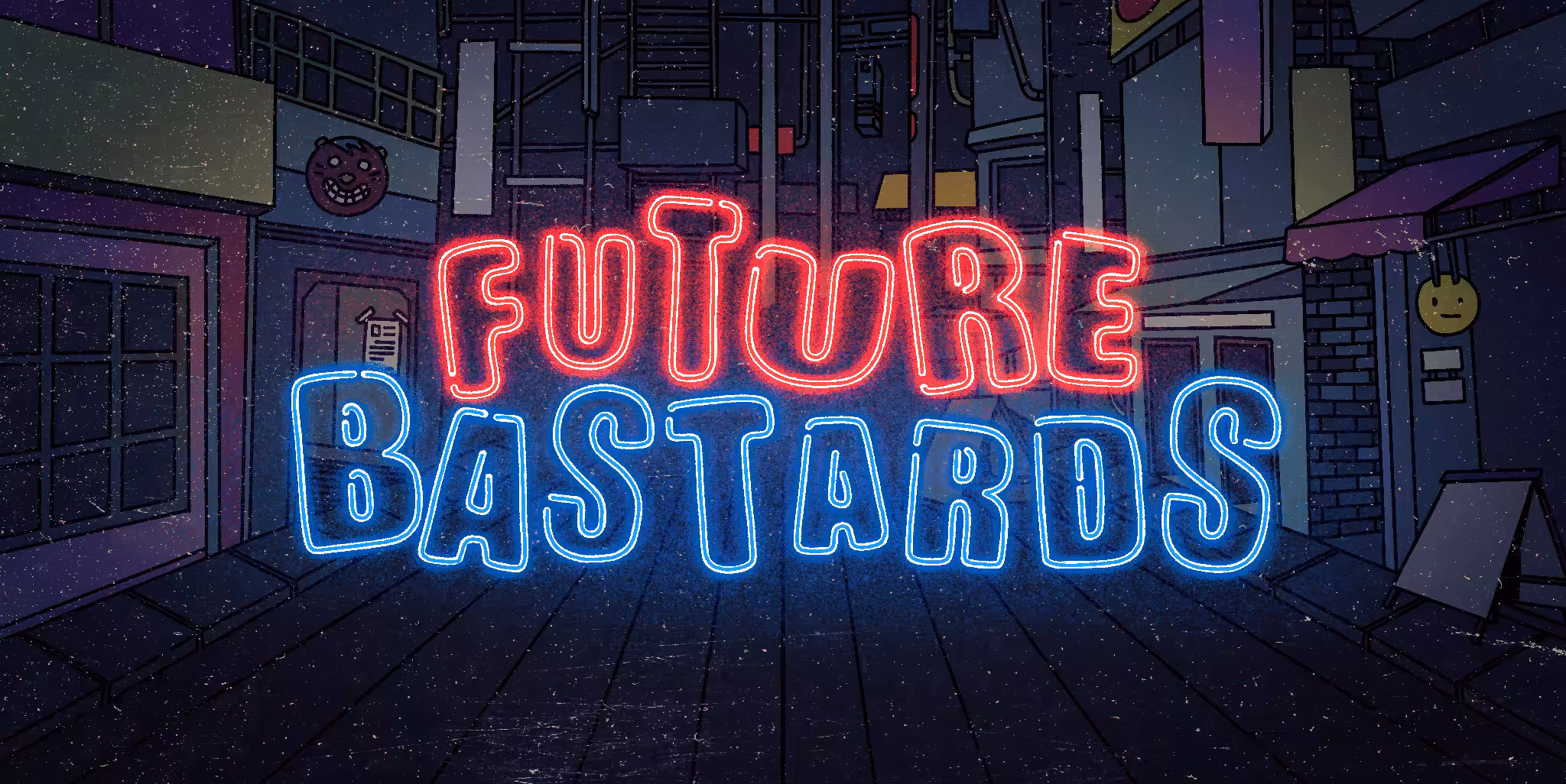 future bastards neon header