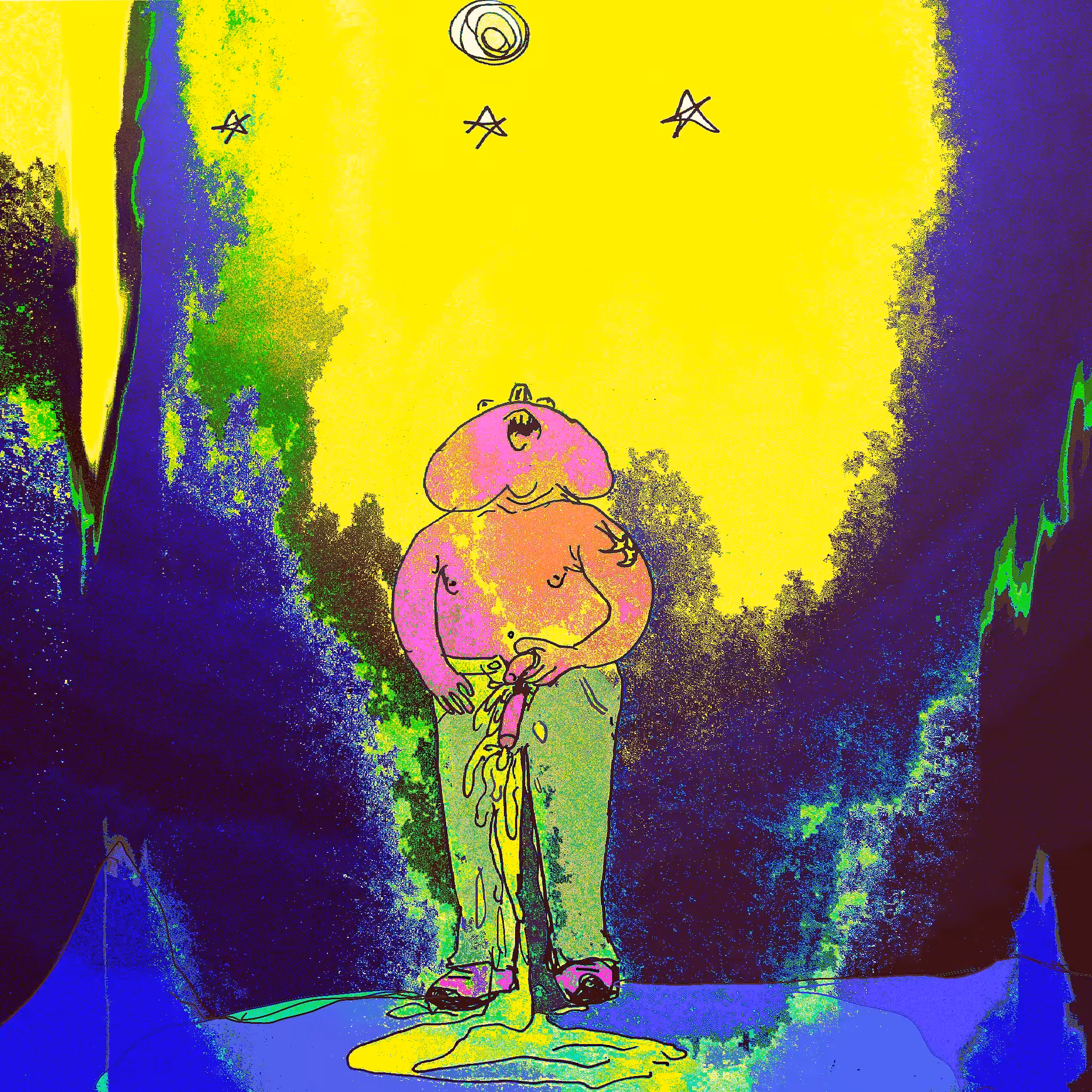 wet the starry nights