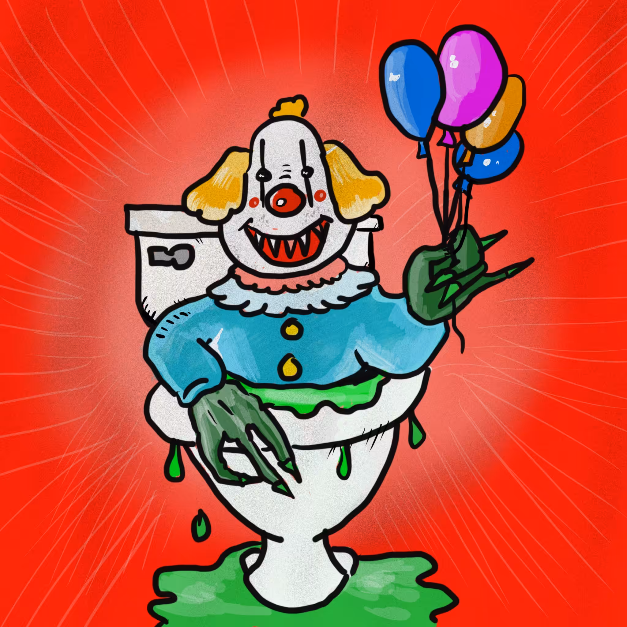 Toxic Birthday Clown