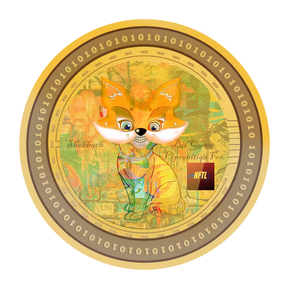 BitQueen NFT Coin BQ Vipronitica Fox