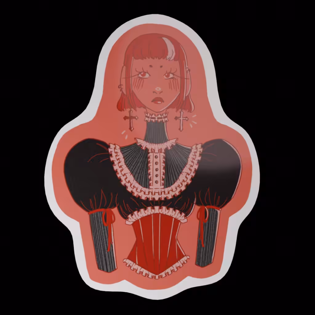 Sticker #1 - Lizzie