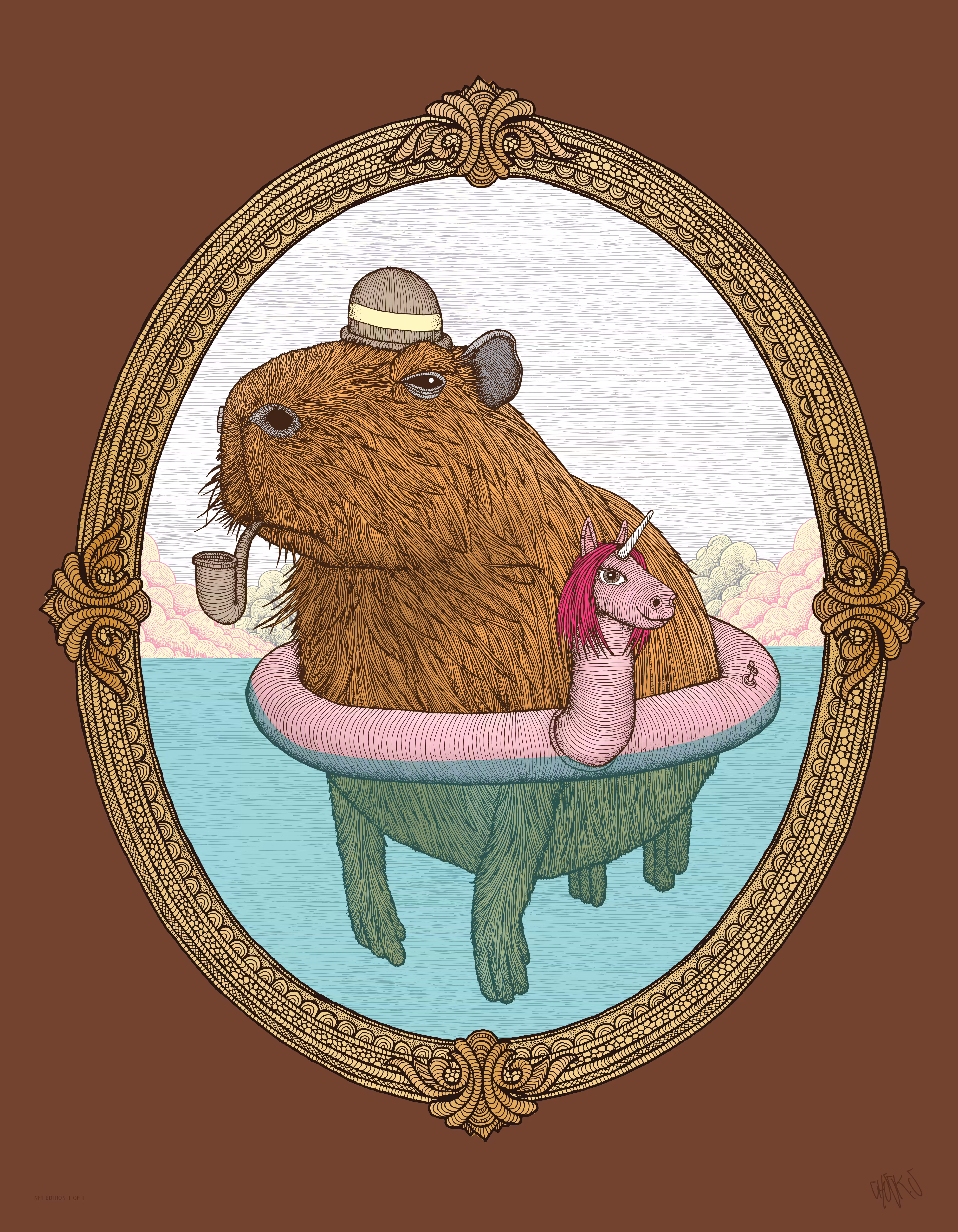Nigel the capybara