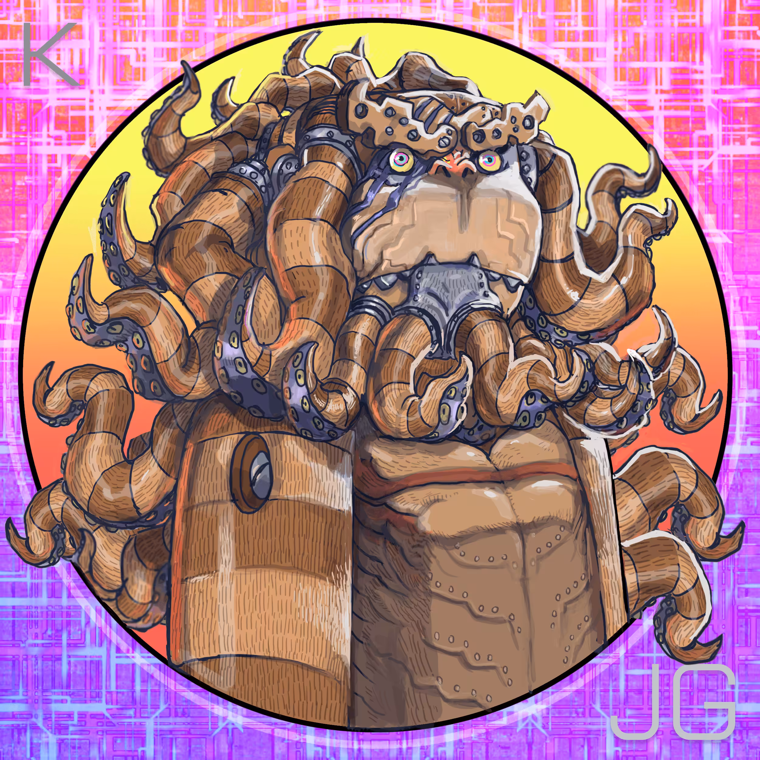 Kong Bot Coins No.19:Octopus Kong