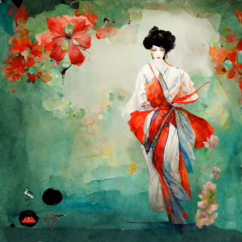 The dancing geisha #9