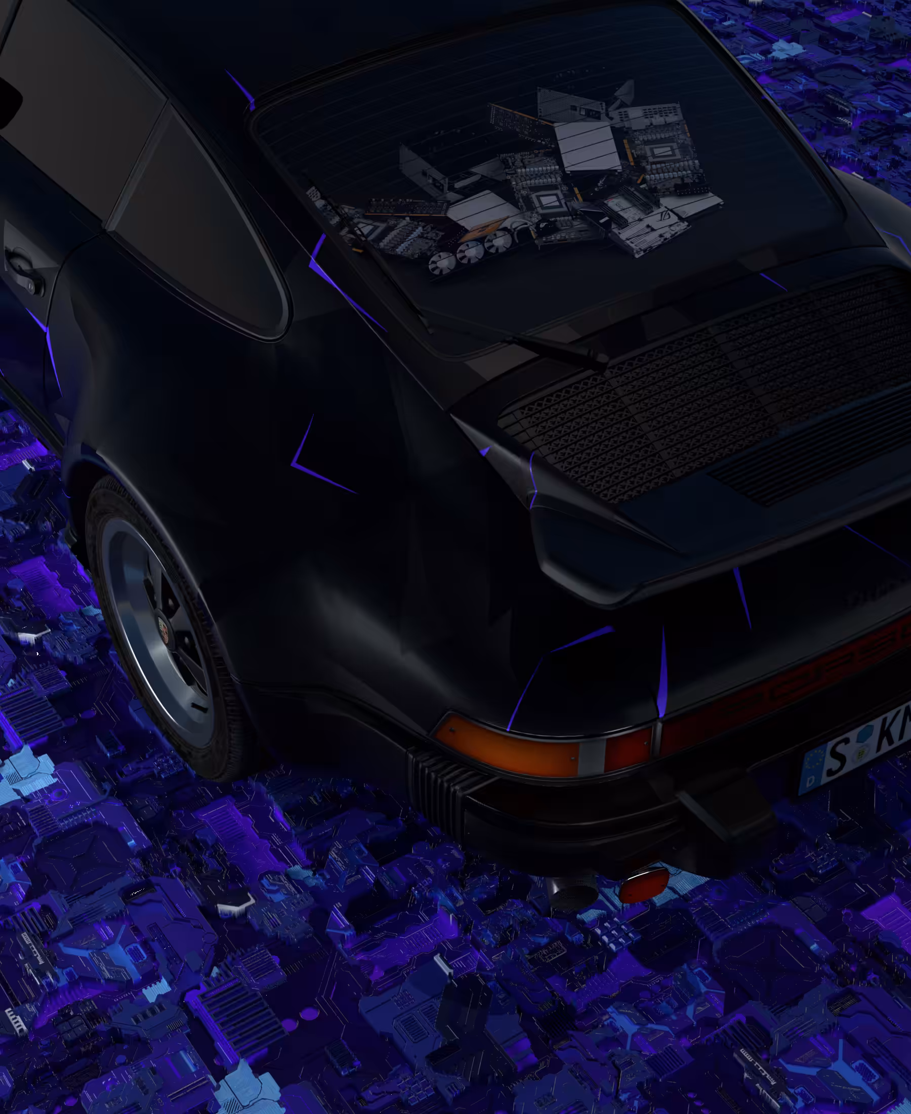 930 Turbo X Hardware Components