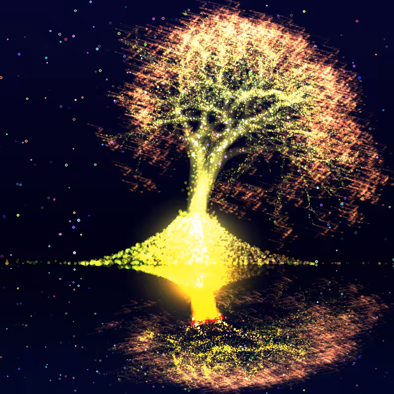 Luminous Tree #9