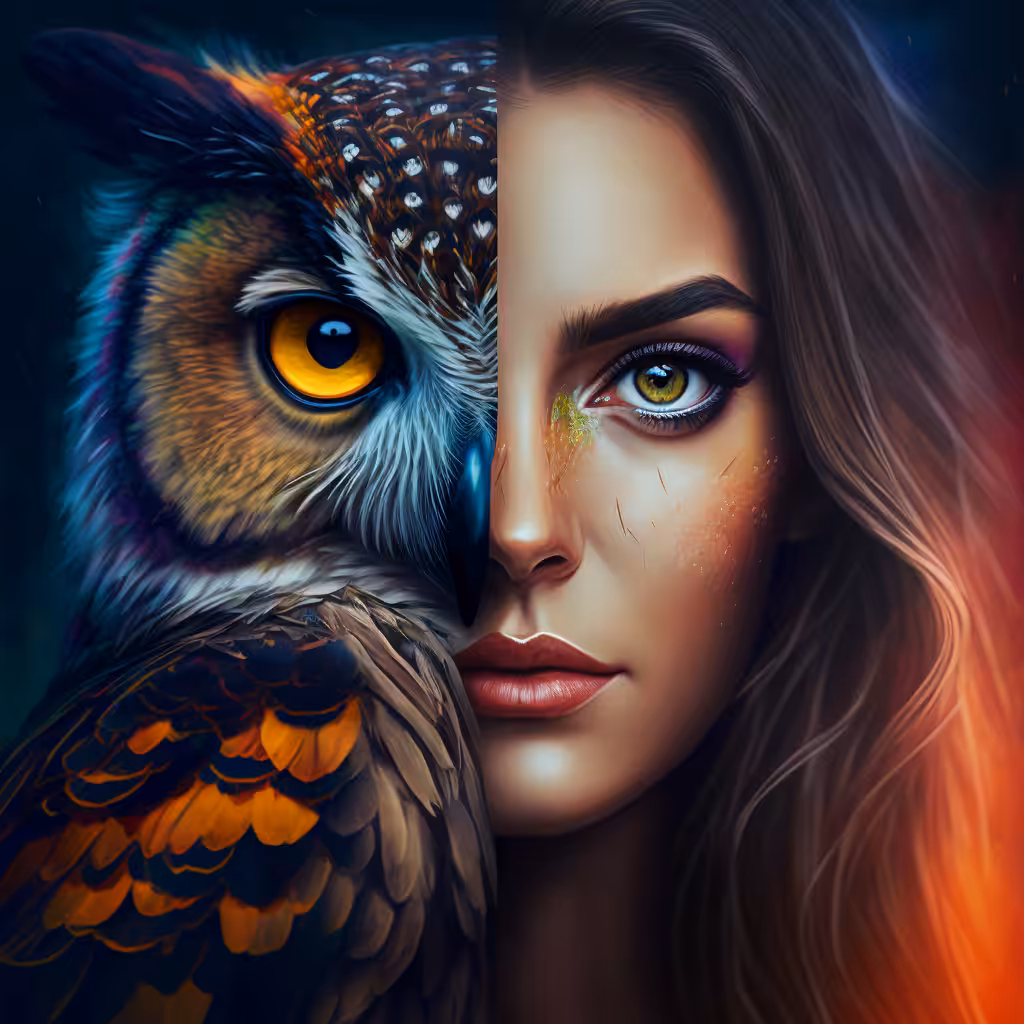 Owl woman