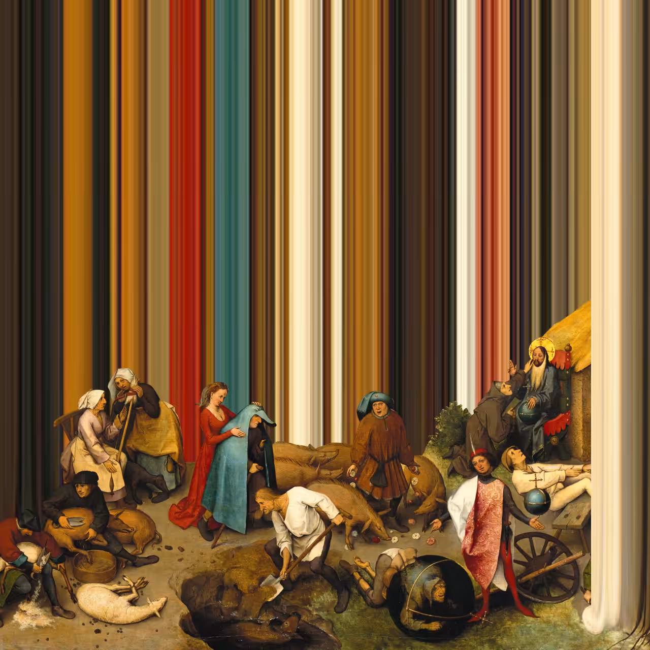 /the Dutch Proverbs /(fragment)