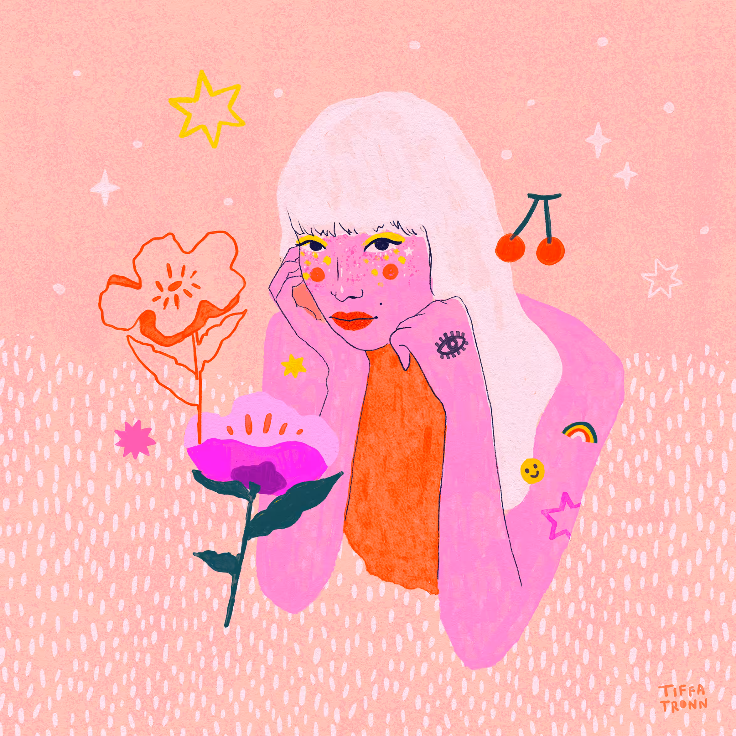 PASTEL GIRL 001 ✦ Cherry