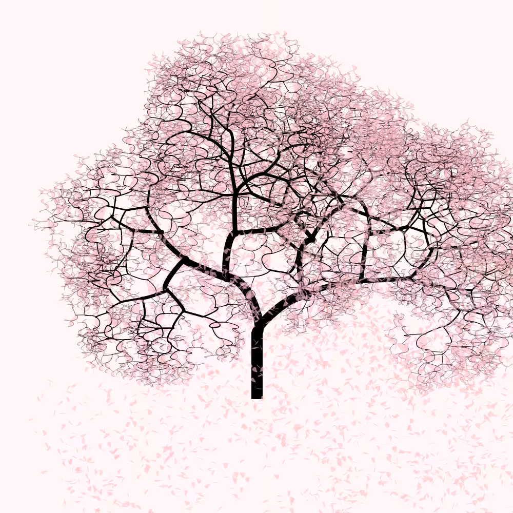 Bézier Bloom #43