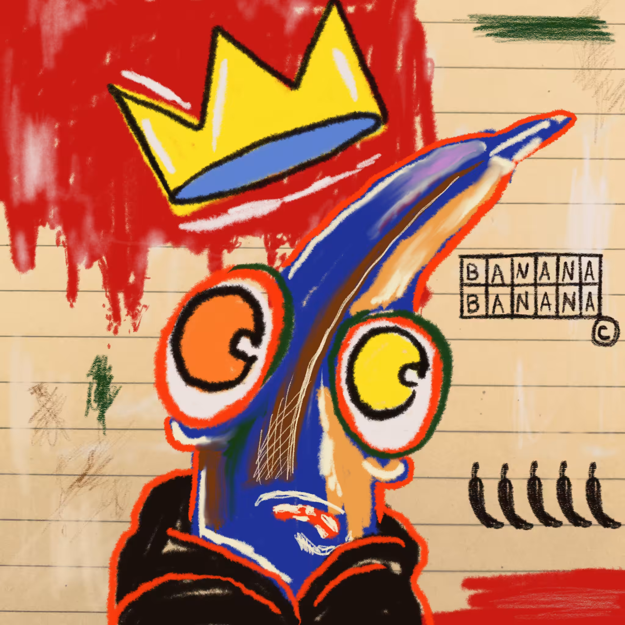 Bananasquiat 001