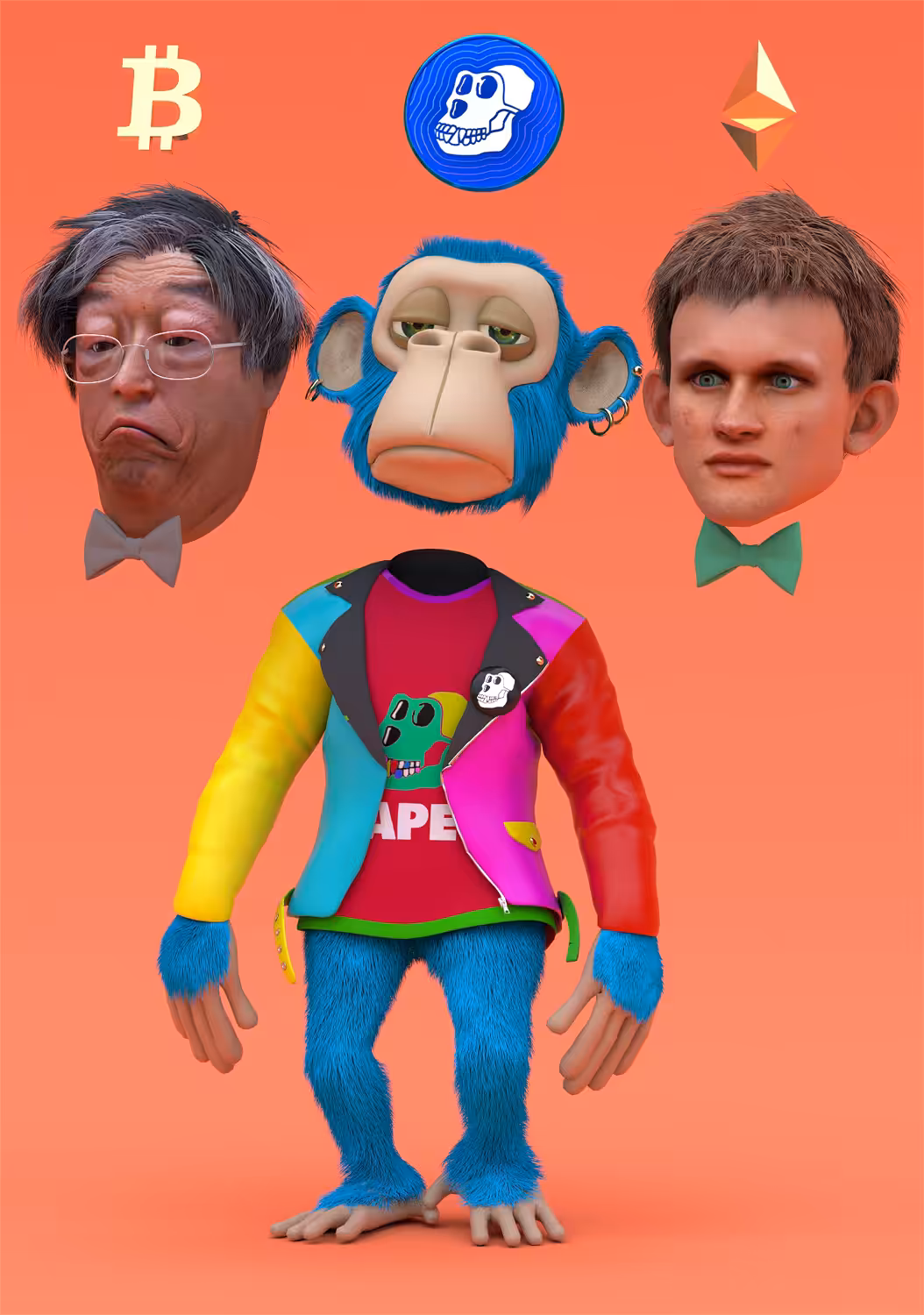 WALKING APE # 1 - CRYPTOCURRENCY