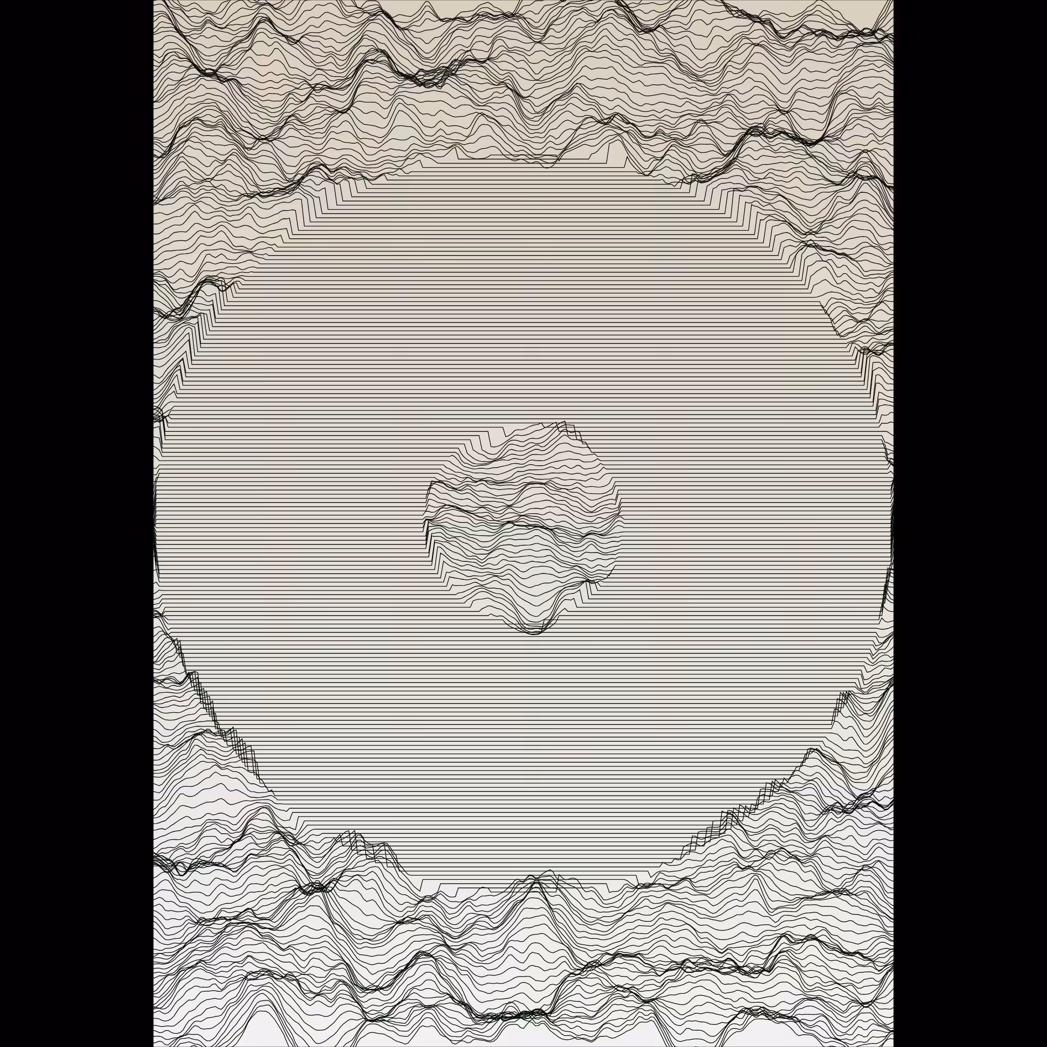 Waves Circle (For Plotter) #82