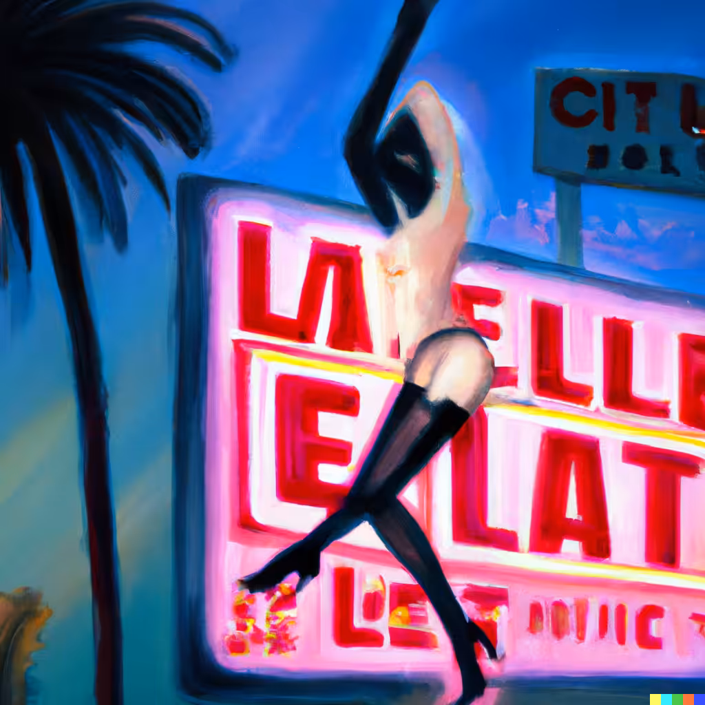 MISS AL SIMPSON X DALL-E 2 - LOST MOTEL 10