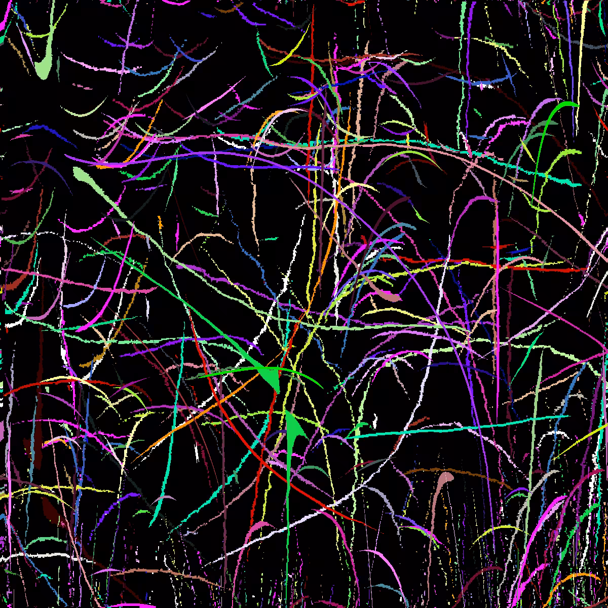 Pollock's Style Generator #7