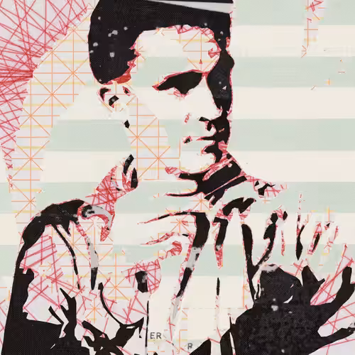 THE GENERATIVE PORTRAIT COLLECTION OF ROBERT MALLARY: Generative Portrait of Robert Mallary #460