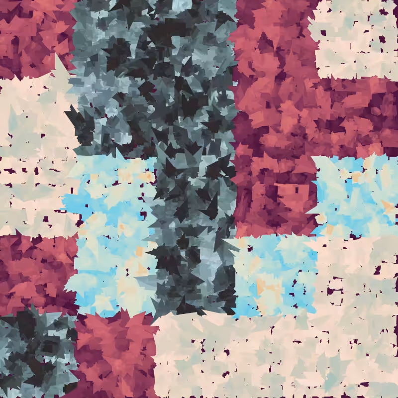 Watercolor Grid #24
