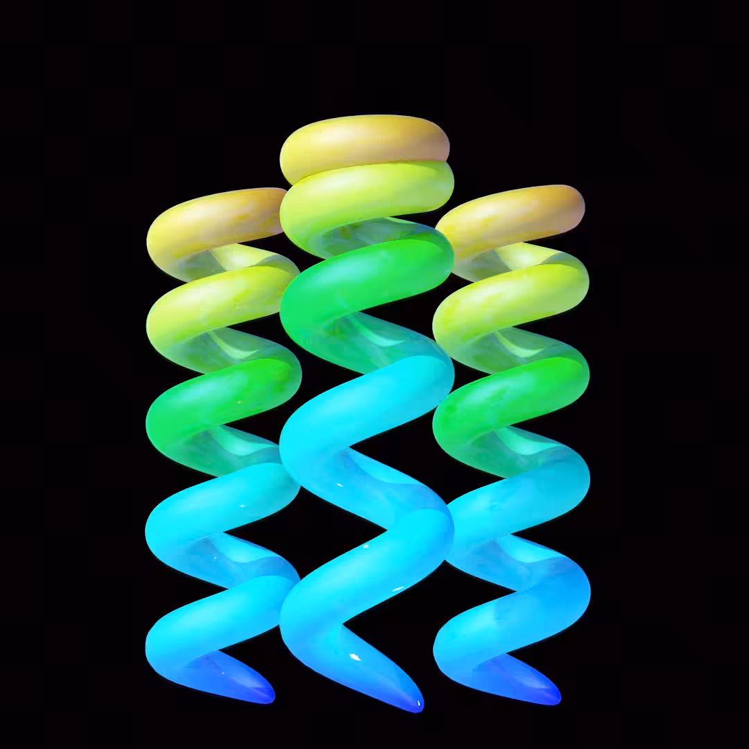 Neon Spirals.