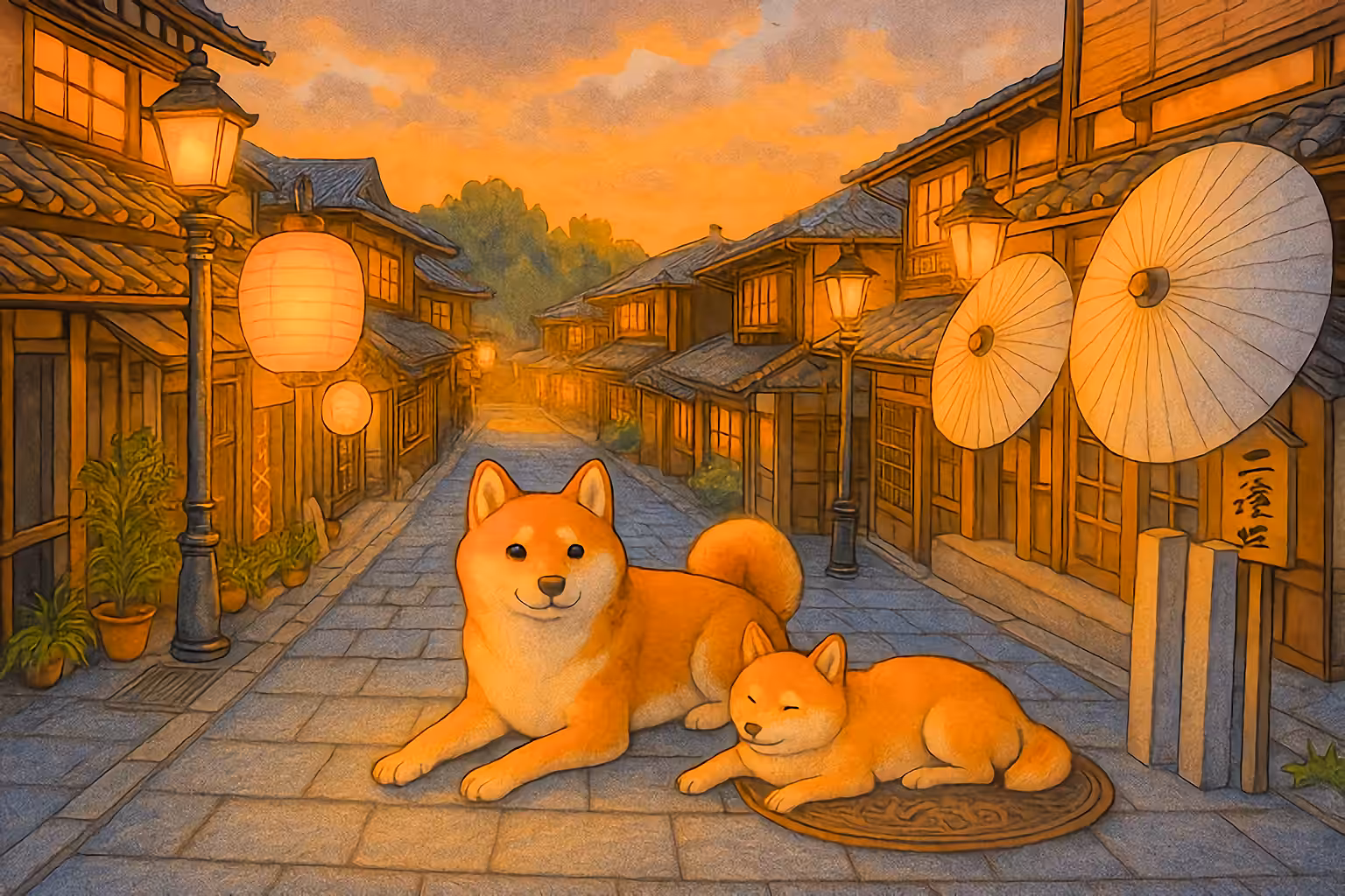 Evening Glow Landscapes