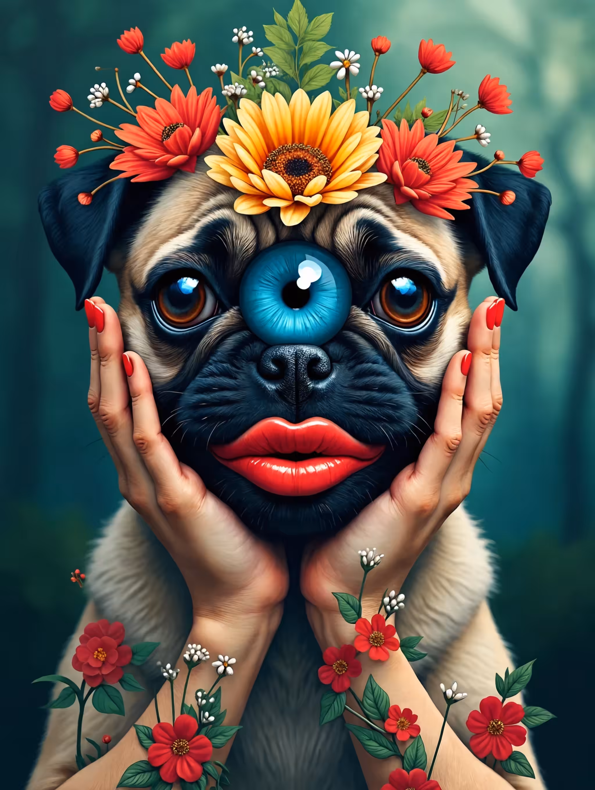All seeing beauty 
