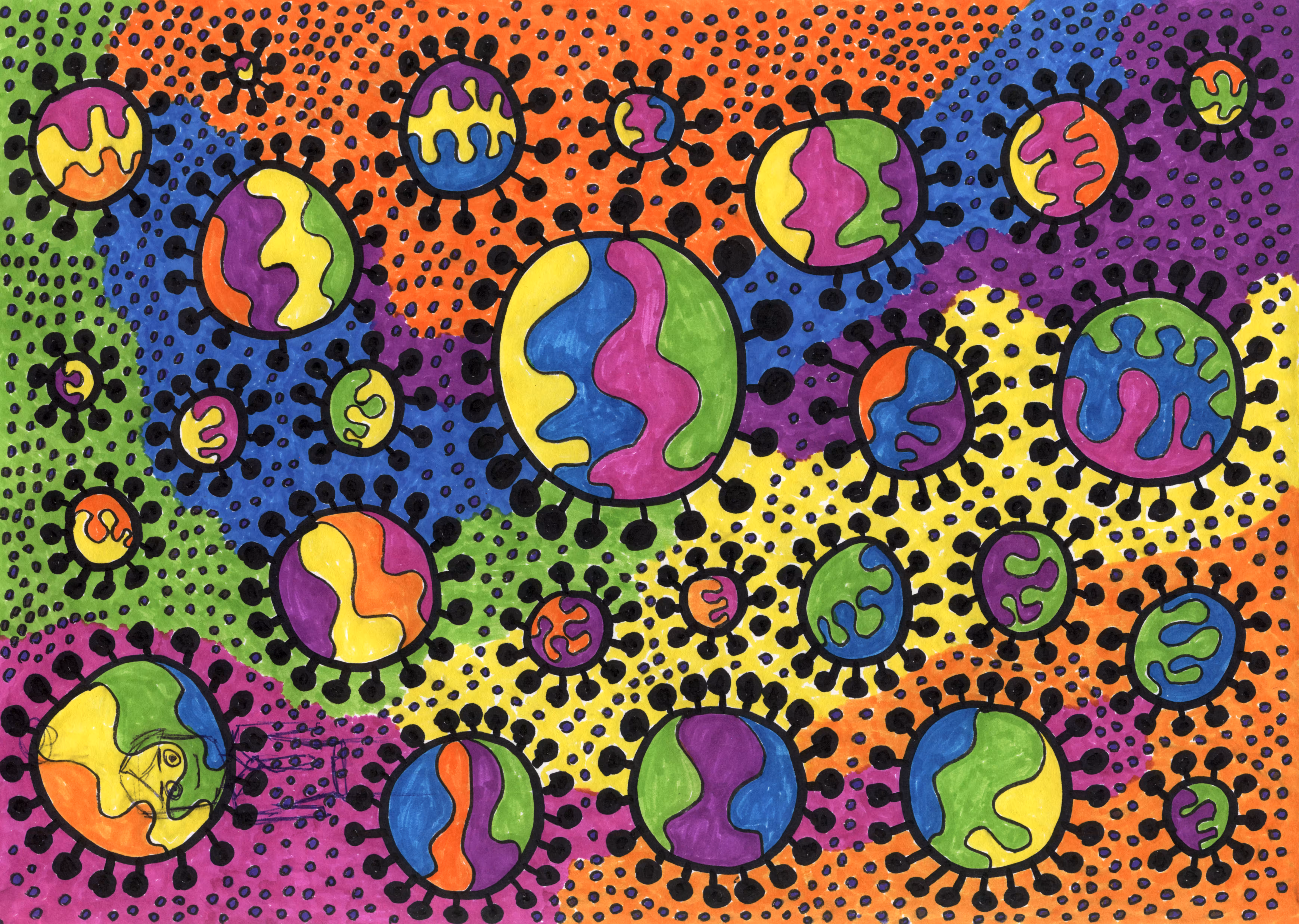 Meditative Flows: Meditation Drawing #04