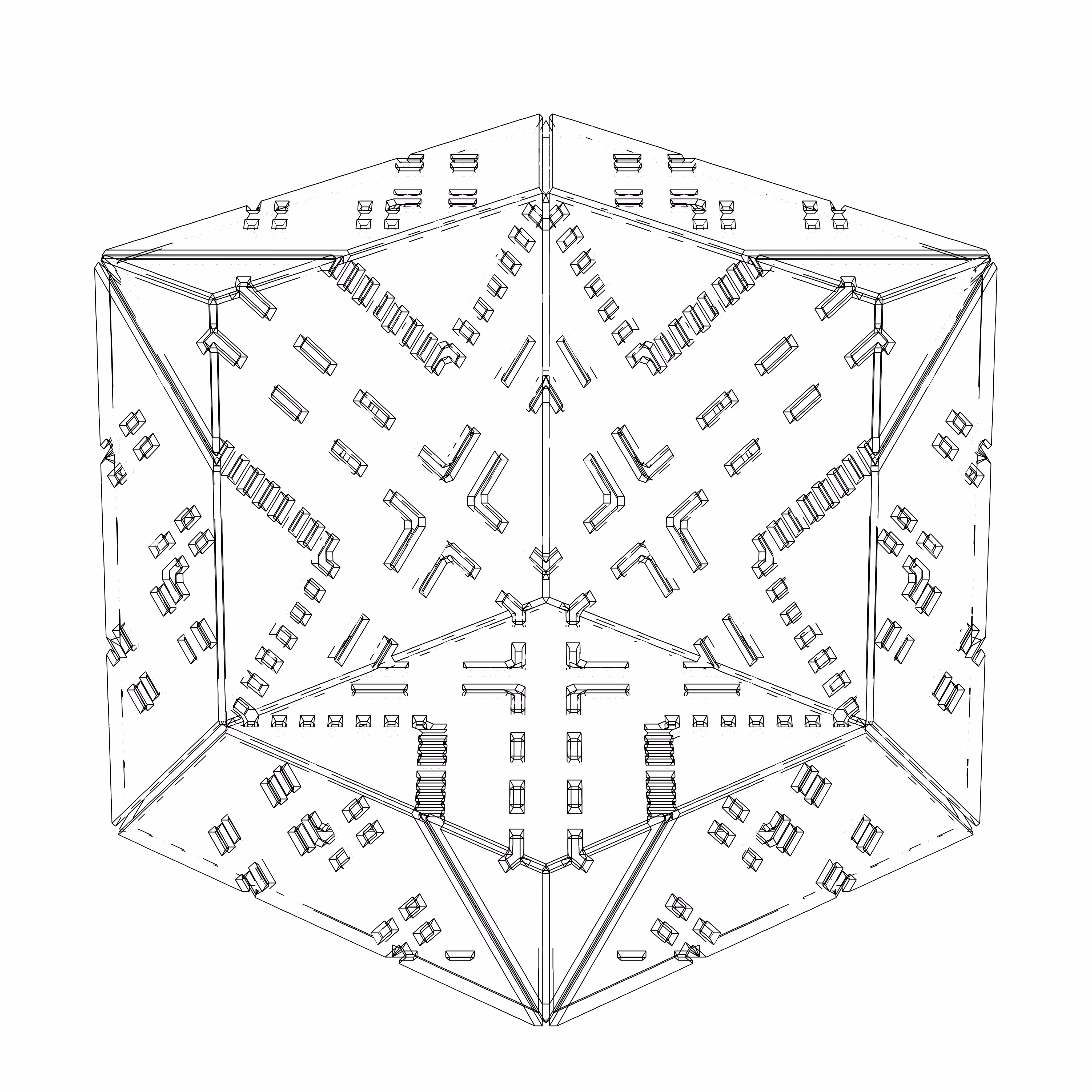 LL21 Alien Art Cube