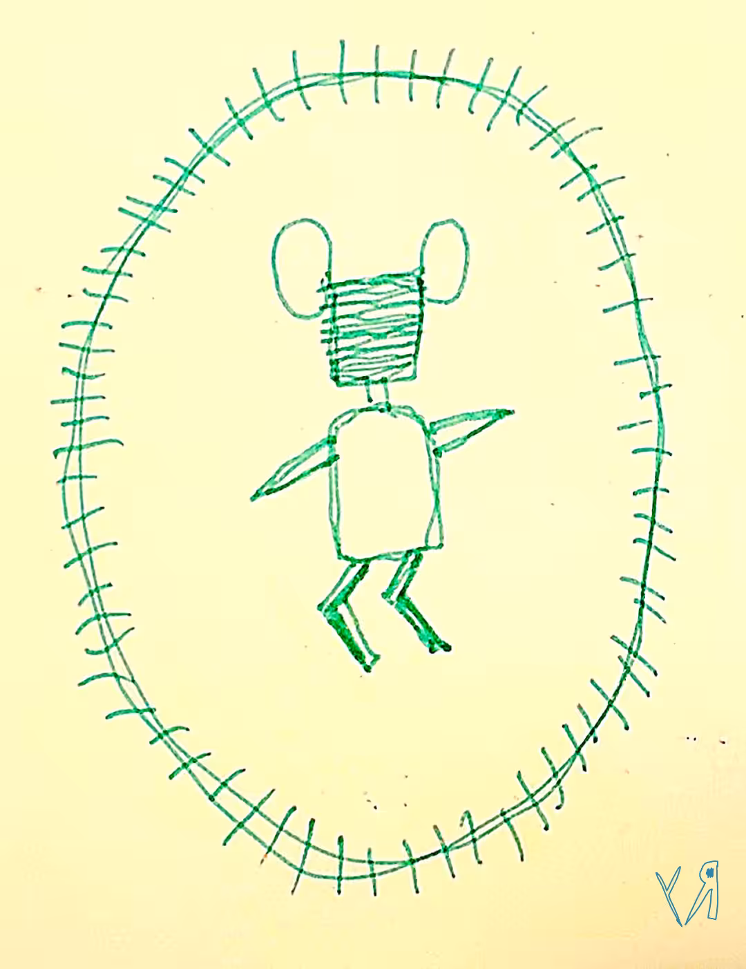 "Not a Mouse" by Richard F. Yates (Holy Fool)