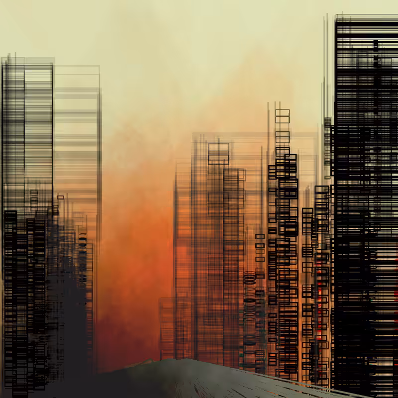 Contemporary building sketches #19