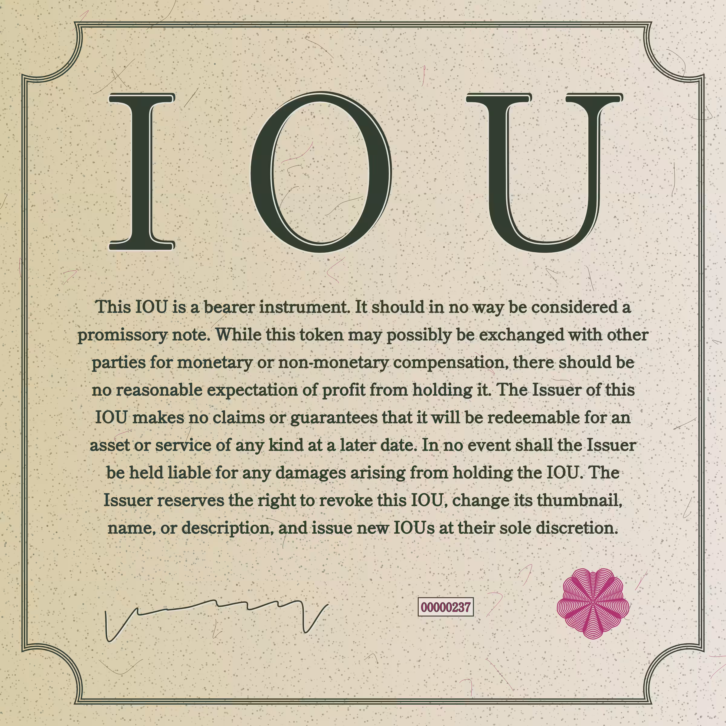 IOU #237