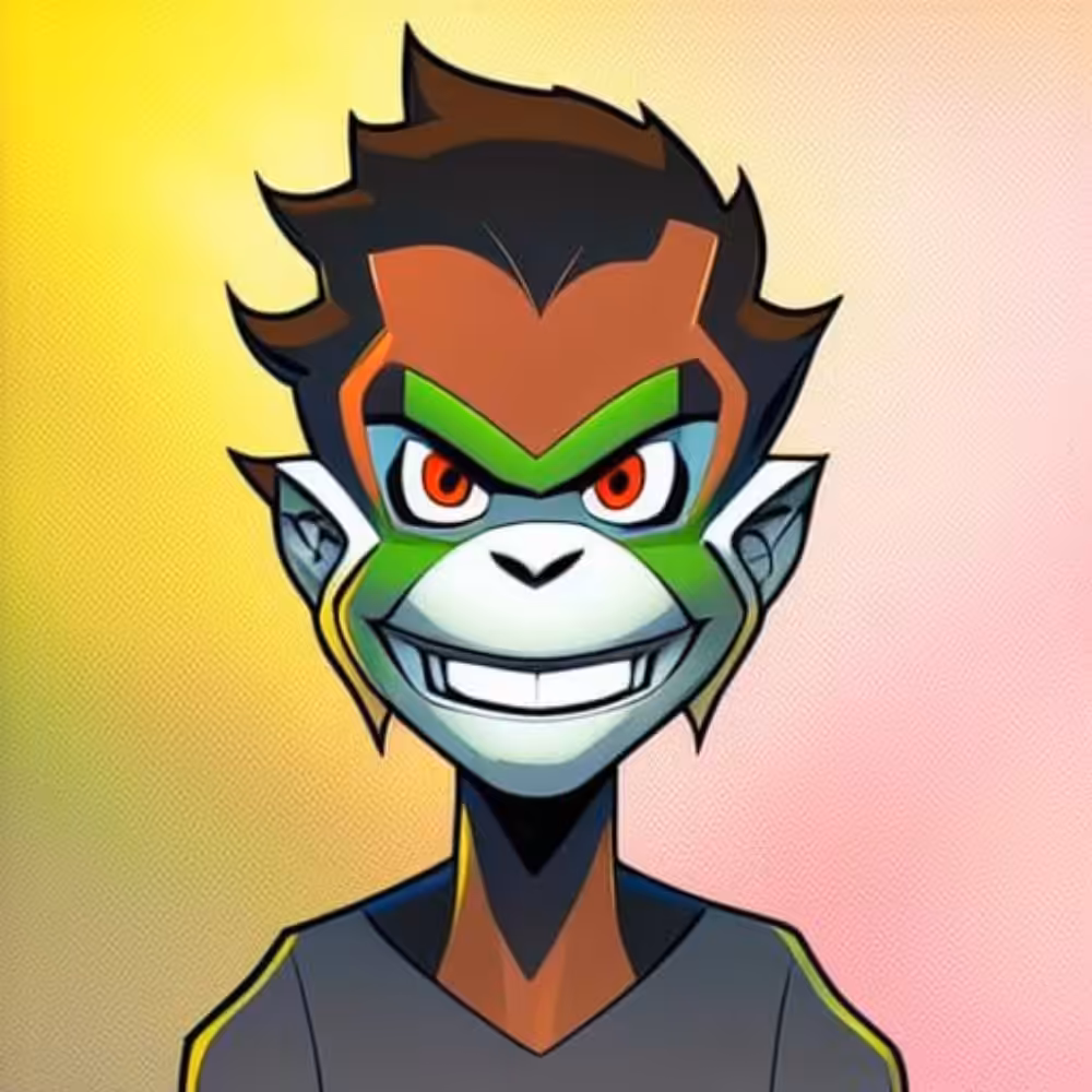 mati mask nft: Smart monkey #n58