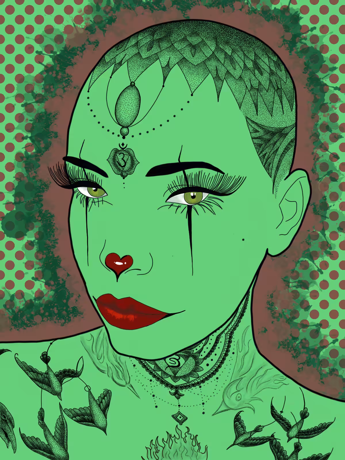Avocado Clown