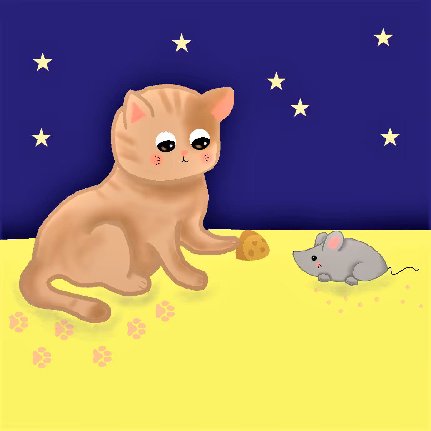 Mouse & Kitty 