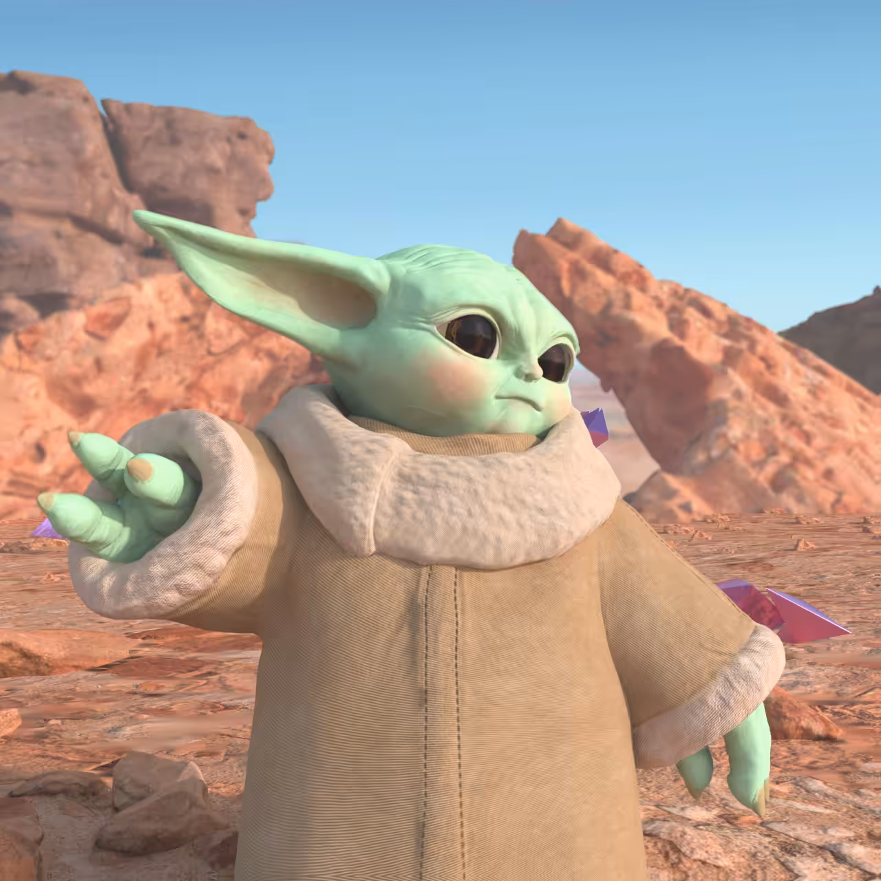 Evil baby Yoda