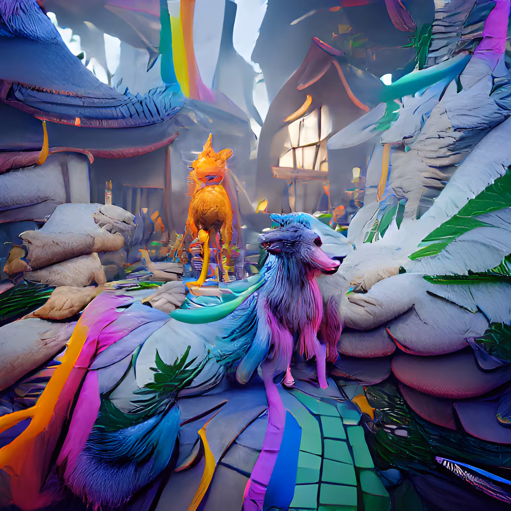 Fantasy Spirit: Psychedelic Creatures #1
